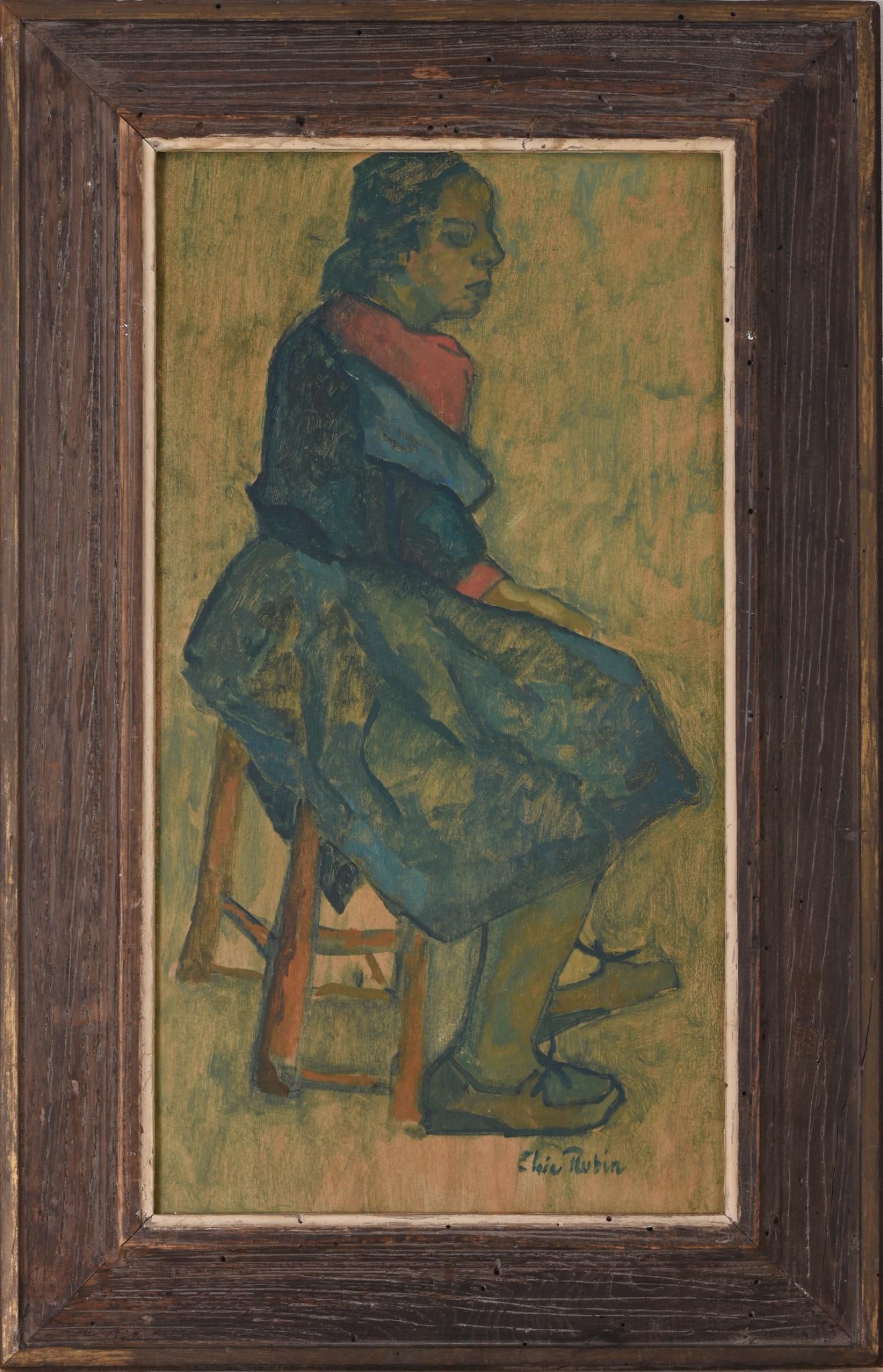 Elsie Rubin Painting. (1 of 4)
