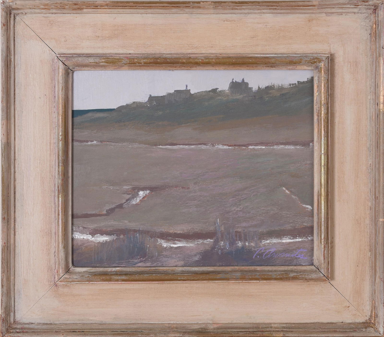 Constantine Arvanites Seascape Painting. (1 of 3)