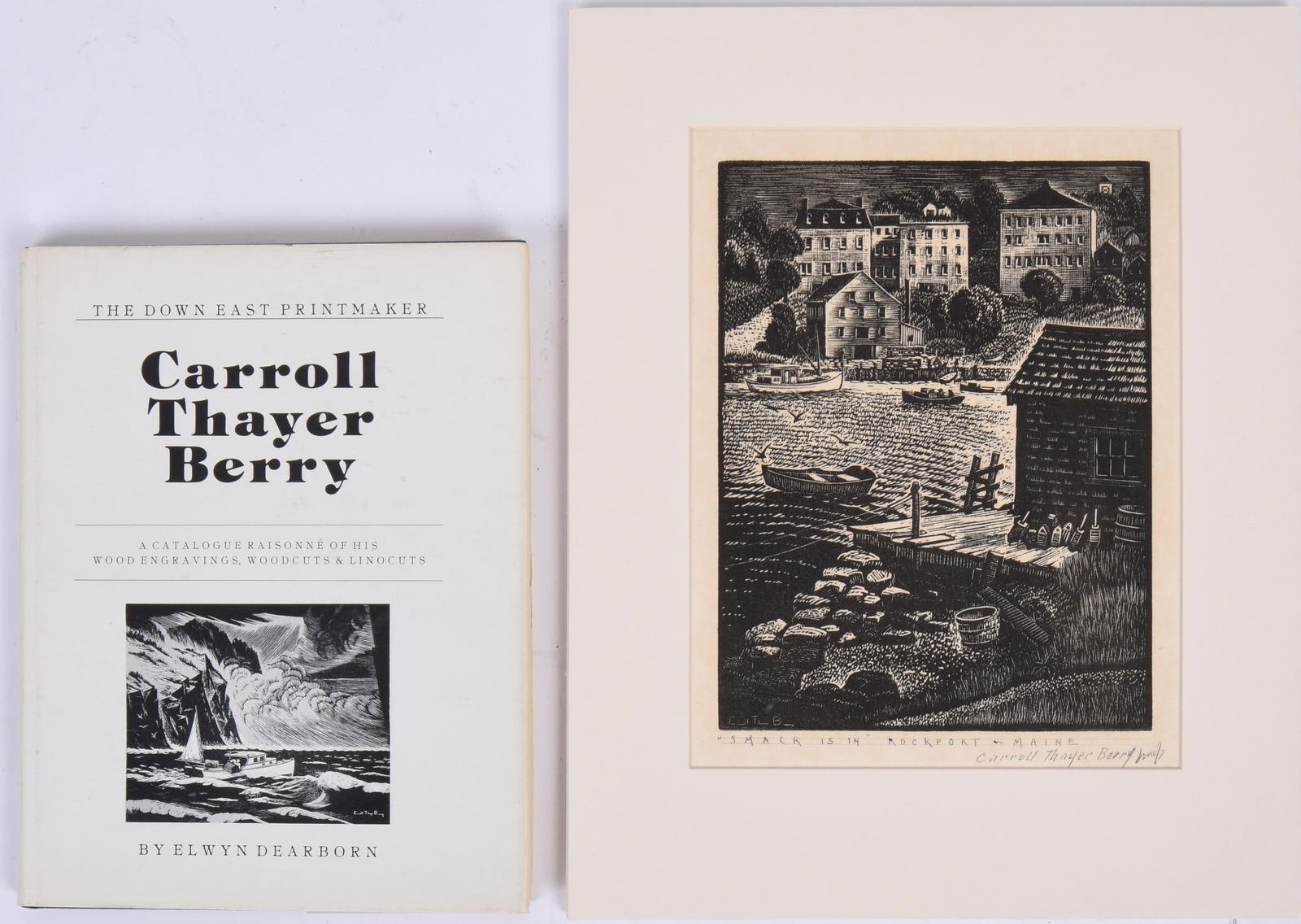 Carroll Thayer Berry. "Smack is In, Rockport, Maine" (1 of 5)