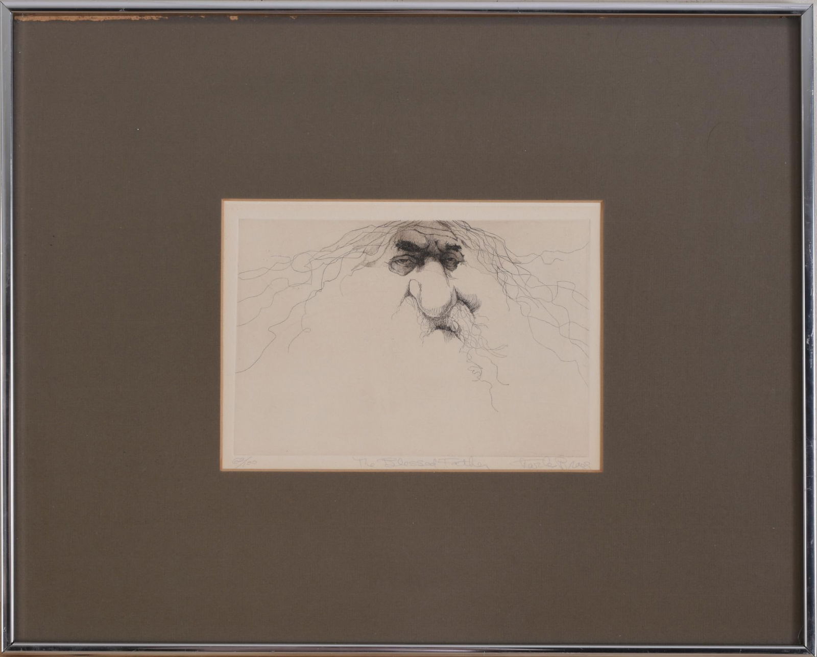 Charles Bragg (1931 - 2017). The Blessed Father. (1 of 3)