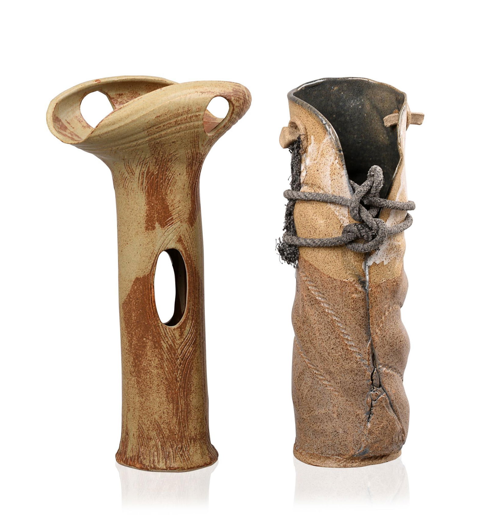 Two Studio Pottery Vases (1 of 7)