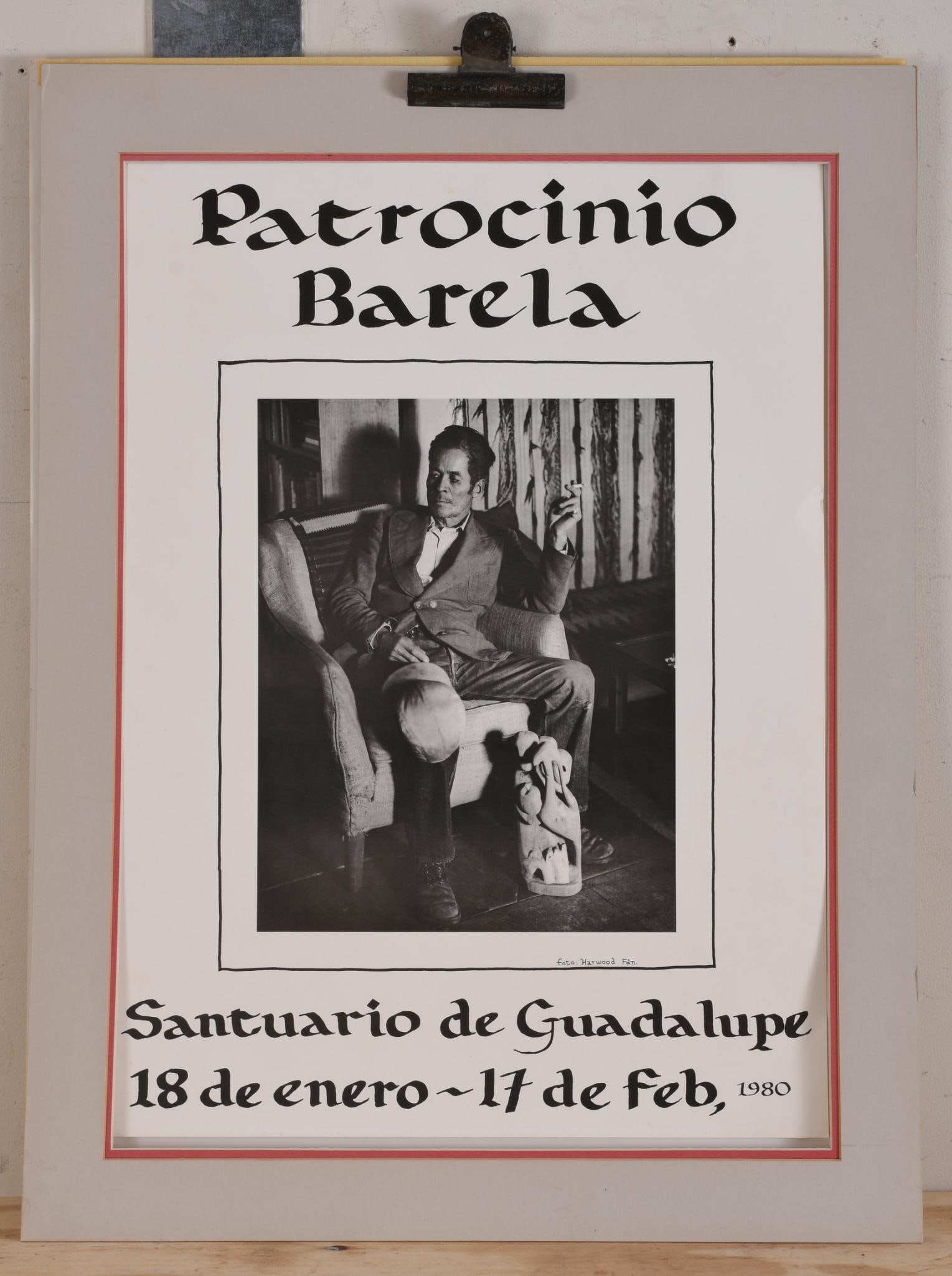 Spanish Poster Patrocinio Barela (1 of 2)