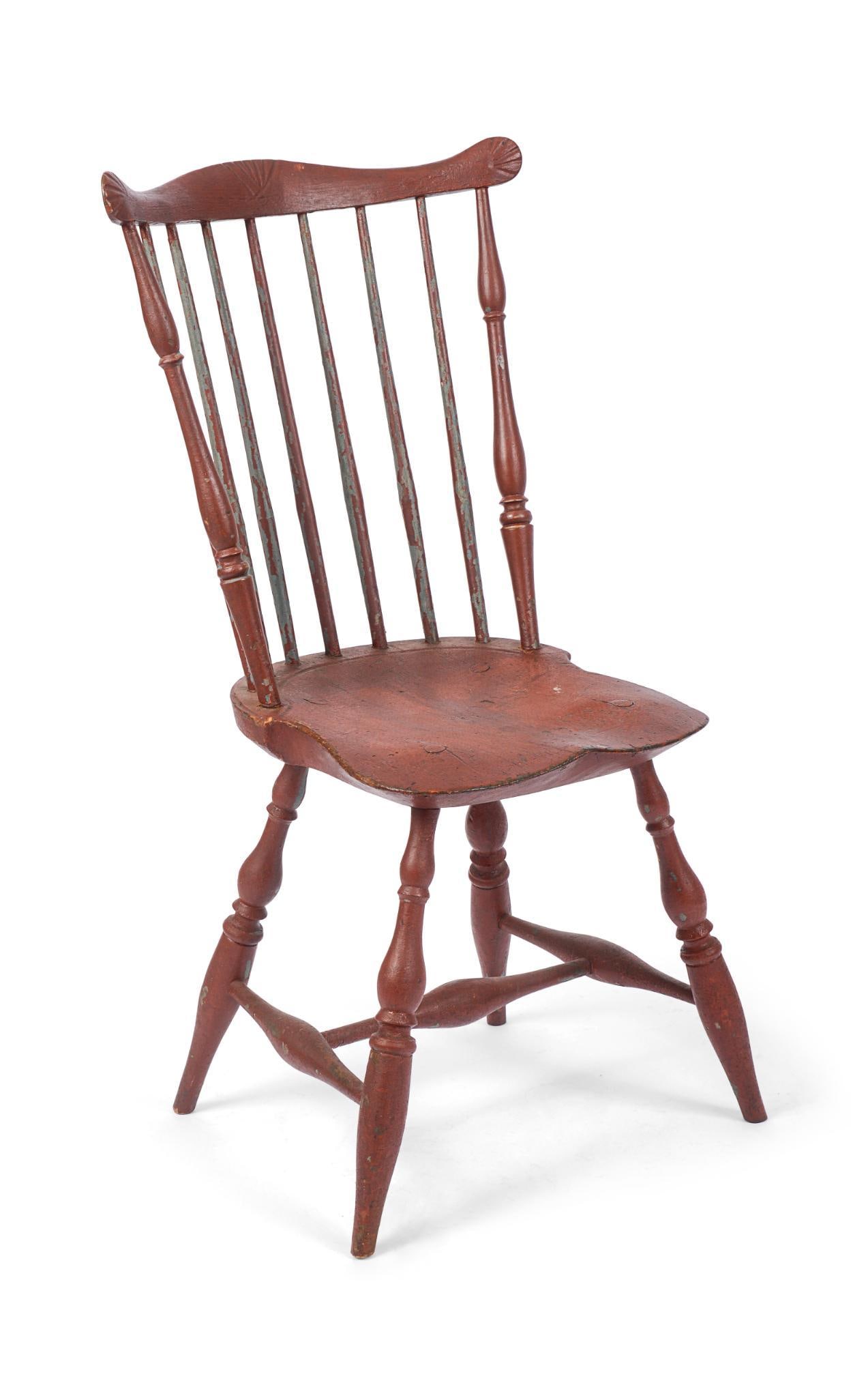 18TH CENTURY RHODE ISLAND SIDE CHAIR (1 of 4)