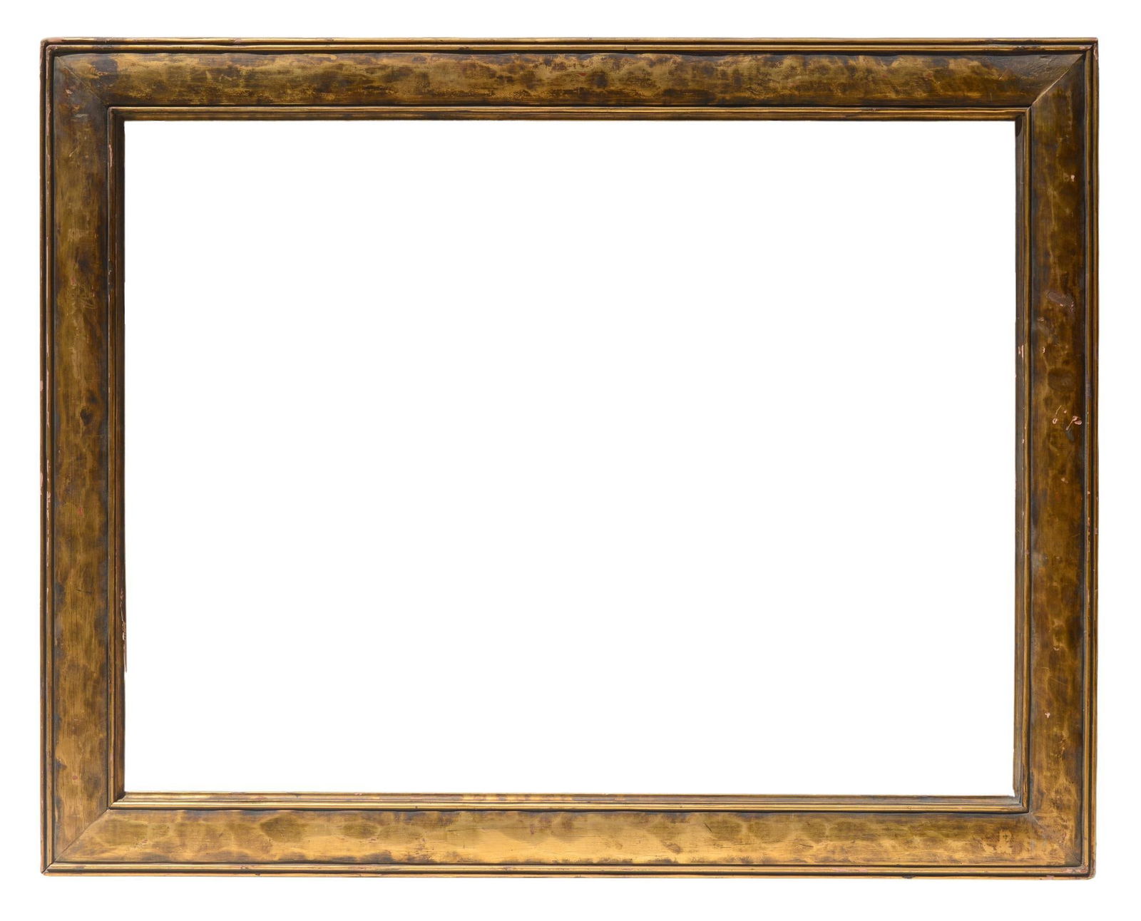 Newcomb Macklin Toned Frame, Circa 1930: Bevel 24 inches x32 inches, overall 29.5 inches x 37 inches, chips to frame