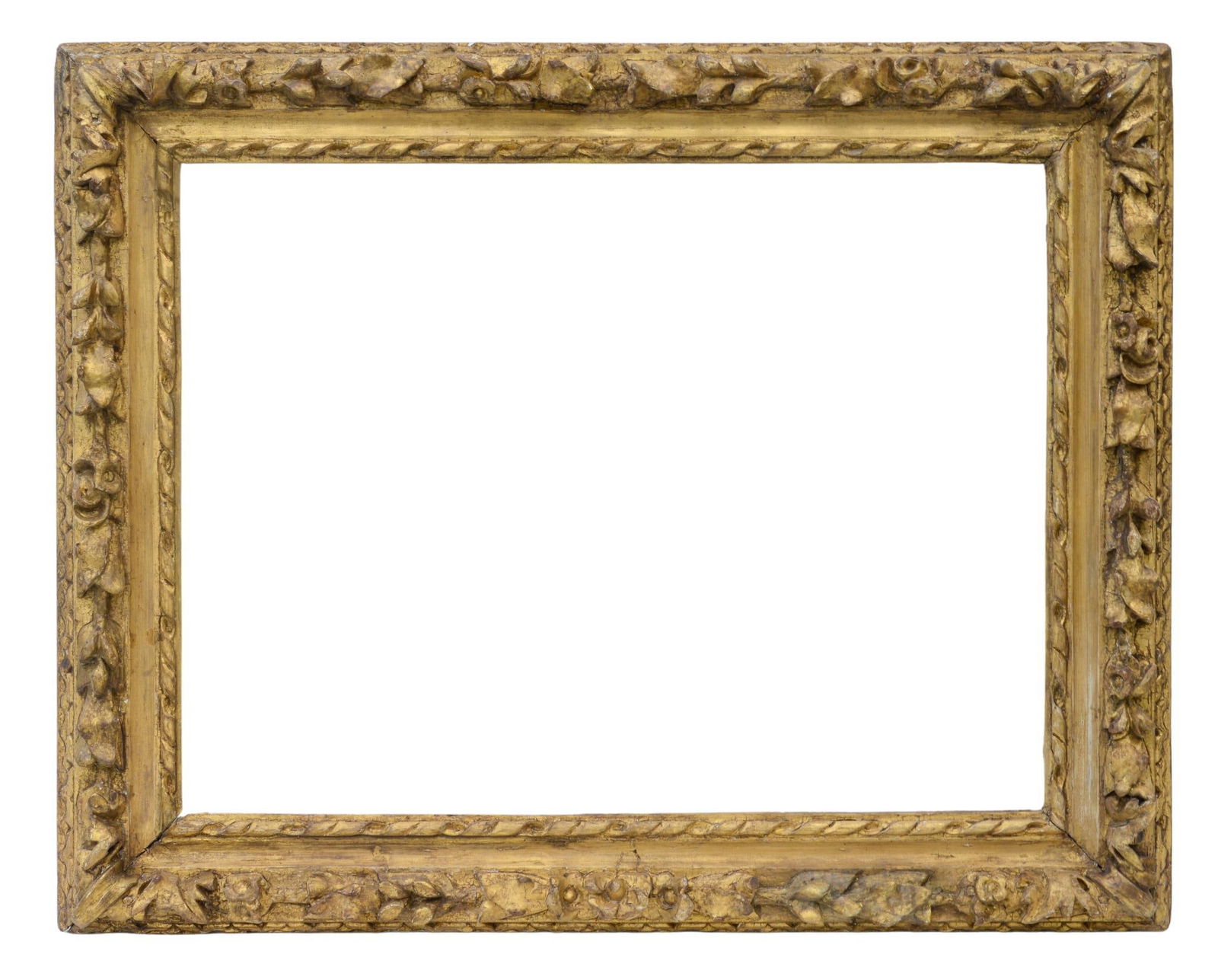 Newcomb Macklin Gilt Frame.: Bevel 19.25 x 26 inches, overall 26 x 33 inches