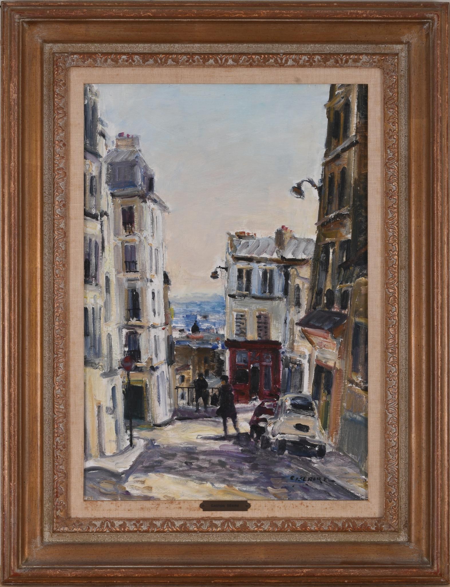 Gaston Sebire (1920 - 2001). French Street. (1 of 3)