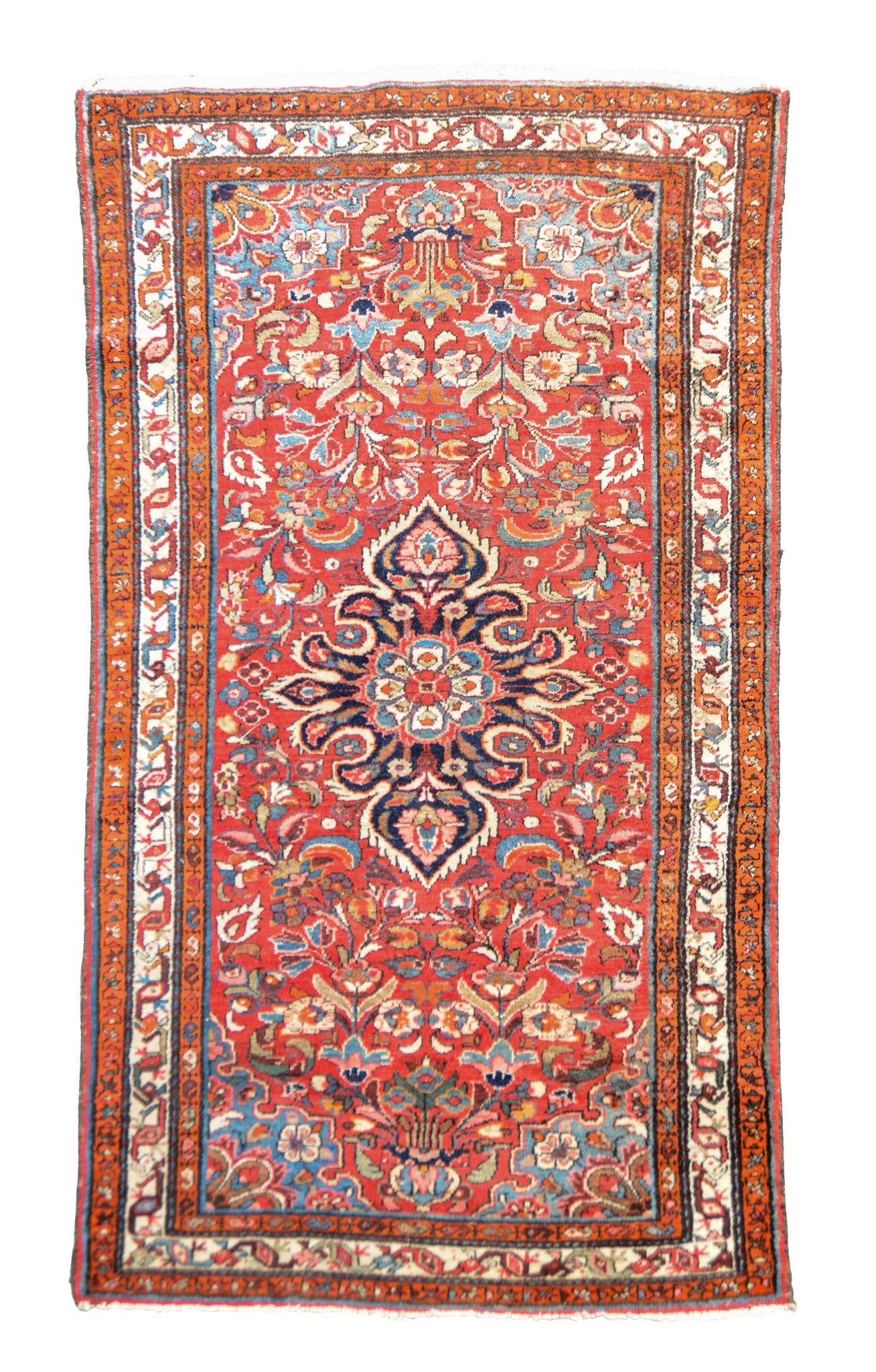 Hand Woven Oriental Carpet. (1 of 2)
