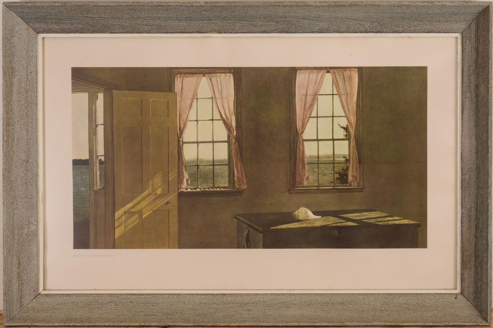 1965 Andrew Wyeth Print. (1 of 2)