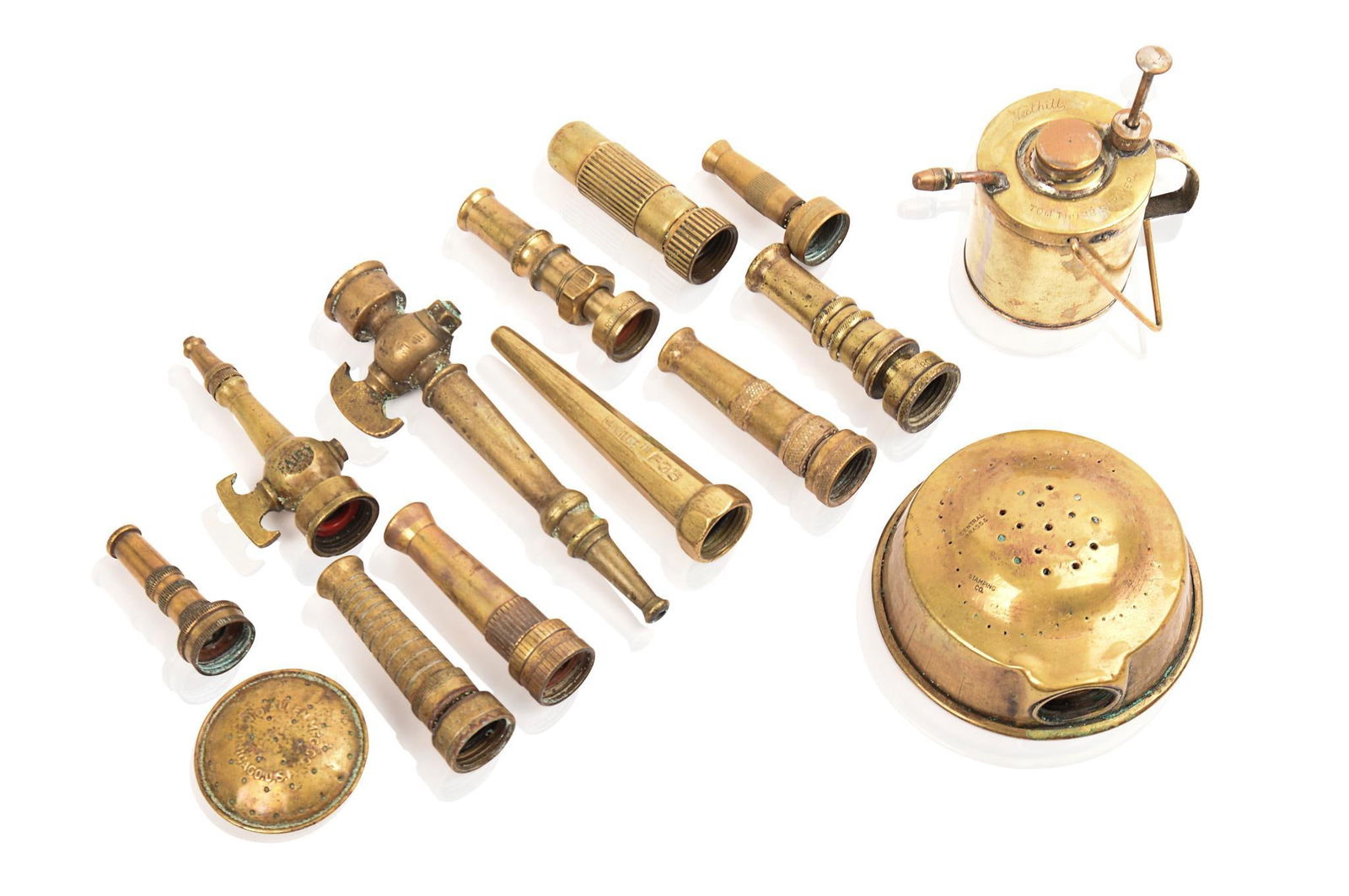 Group of Brass Garden Items (1 of 4)