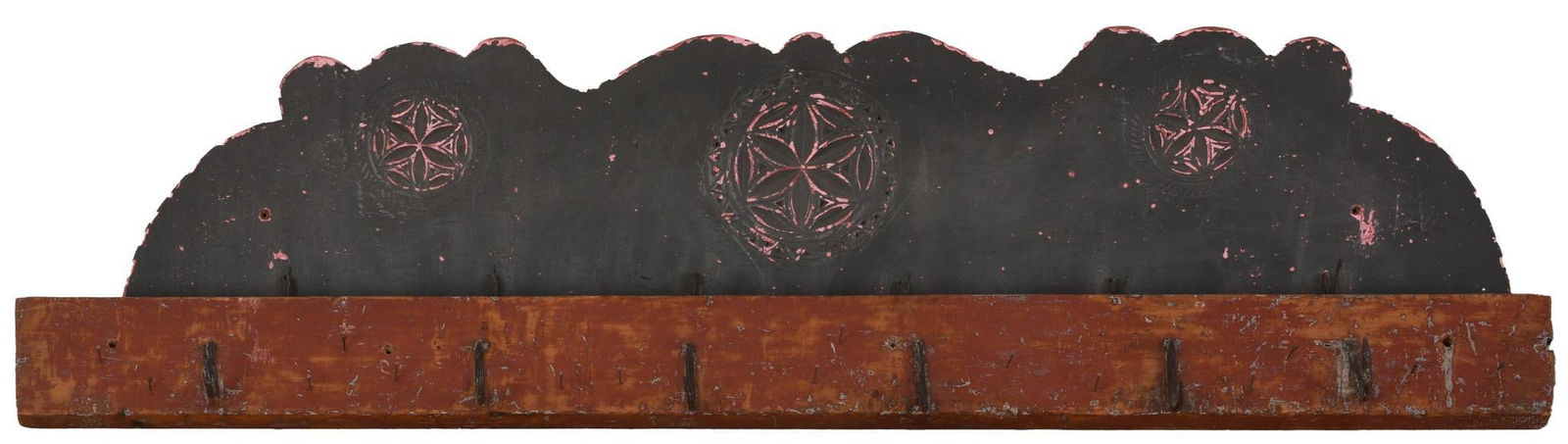 Two 19th Century Painted Hanging Racks. (1 of 5)