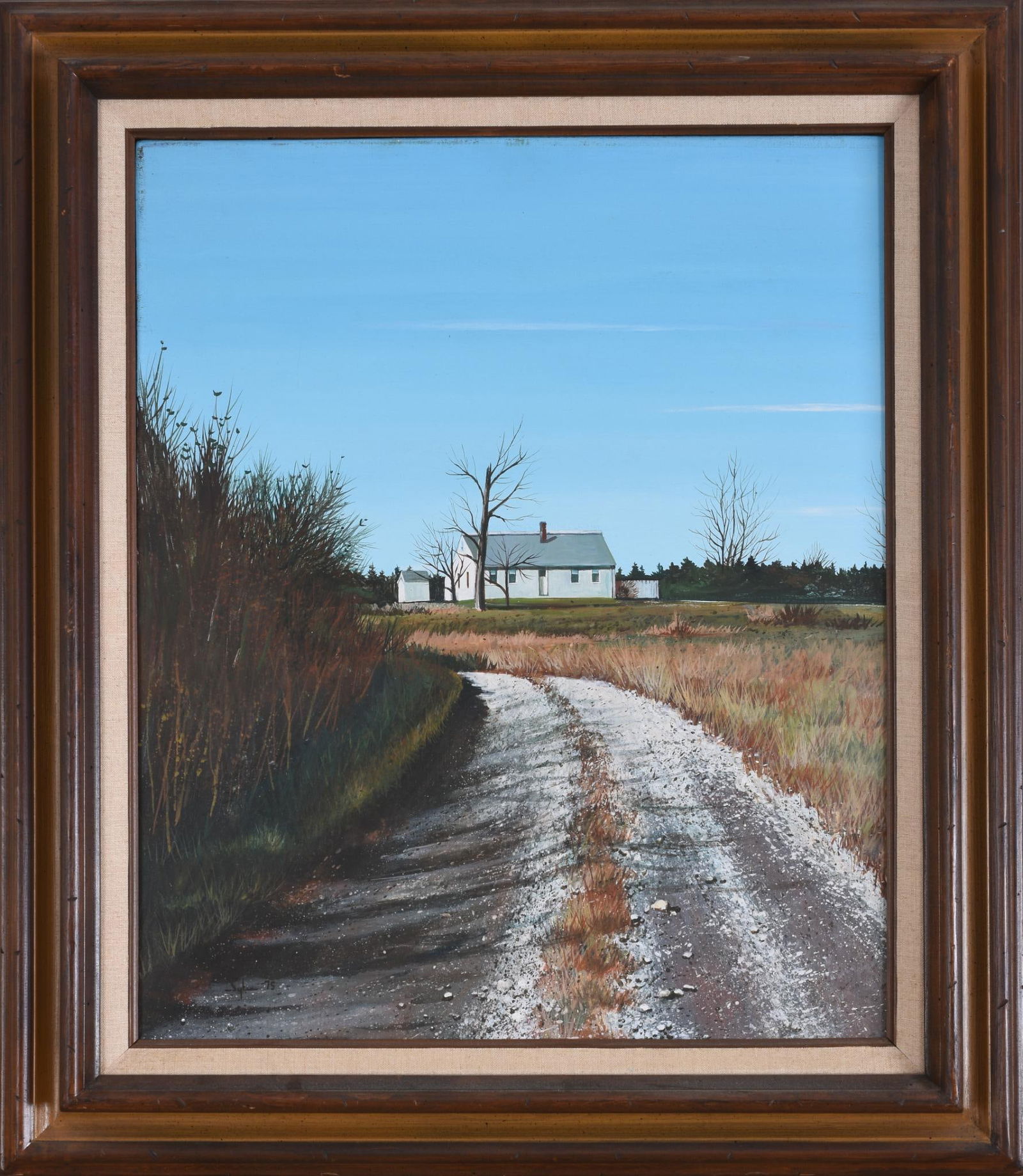 Peter R Sykes (20th Century). Approaching Saints Refuge. (1 of 5)