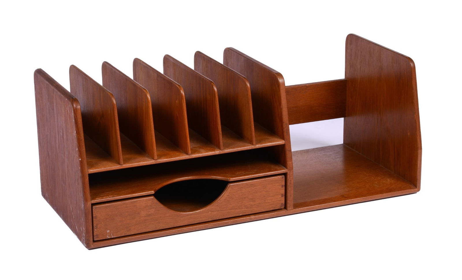 Hans Wegner Teak Desk Organizer for Johannes Hansen. (1 of 5)