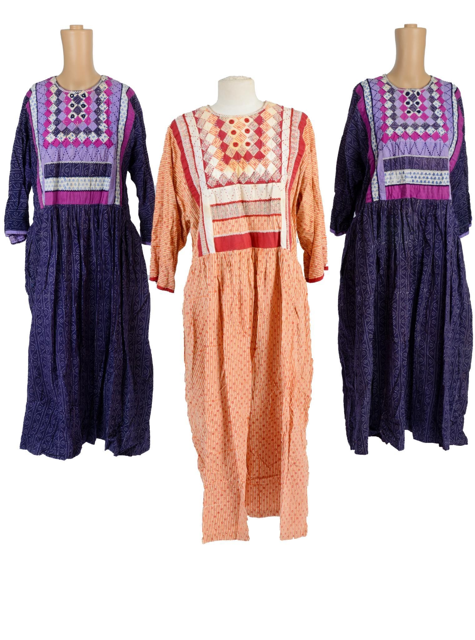 Three Vintage Hand Sewn Dresses. (1 of 6)