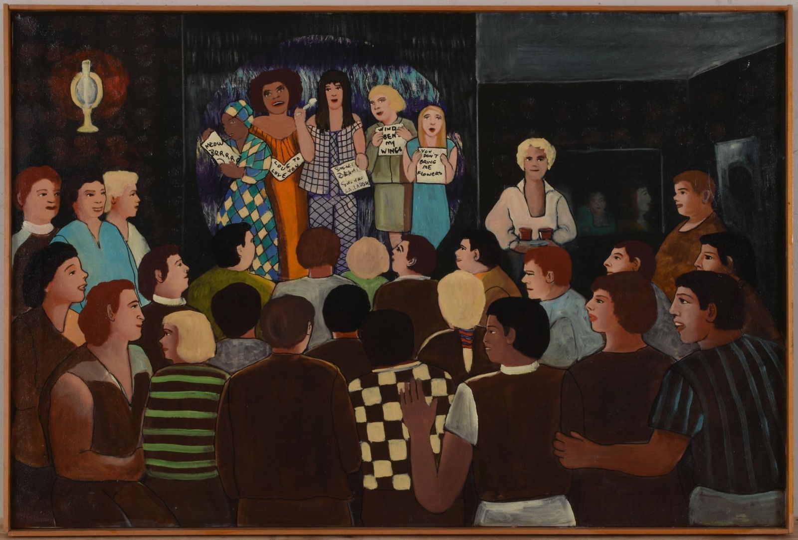 Gloria Laposka (1922 - 2015). Karaoke Singers (1 of 2)