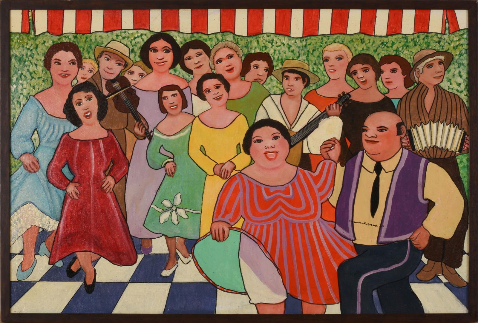 Gloria Laposka (1922 - 2015) Dancers (1 of 3)