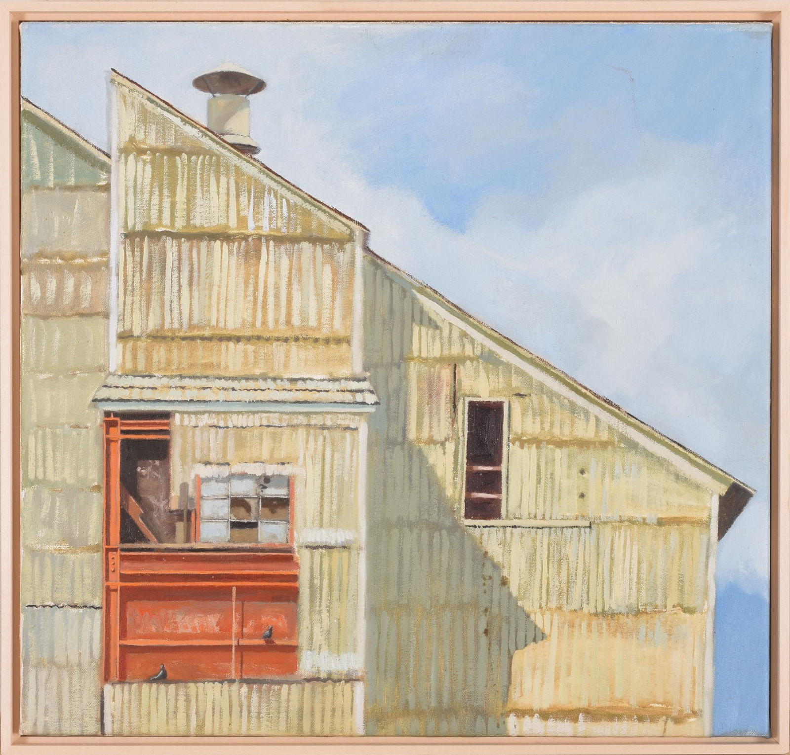 Robert Solotaire (1930 - 2008). New England Feed Detail #1 (1 of 2)