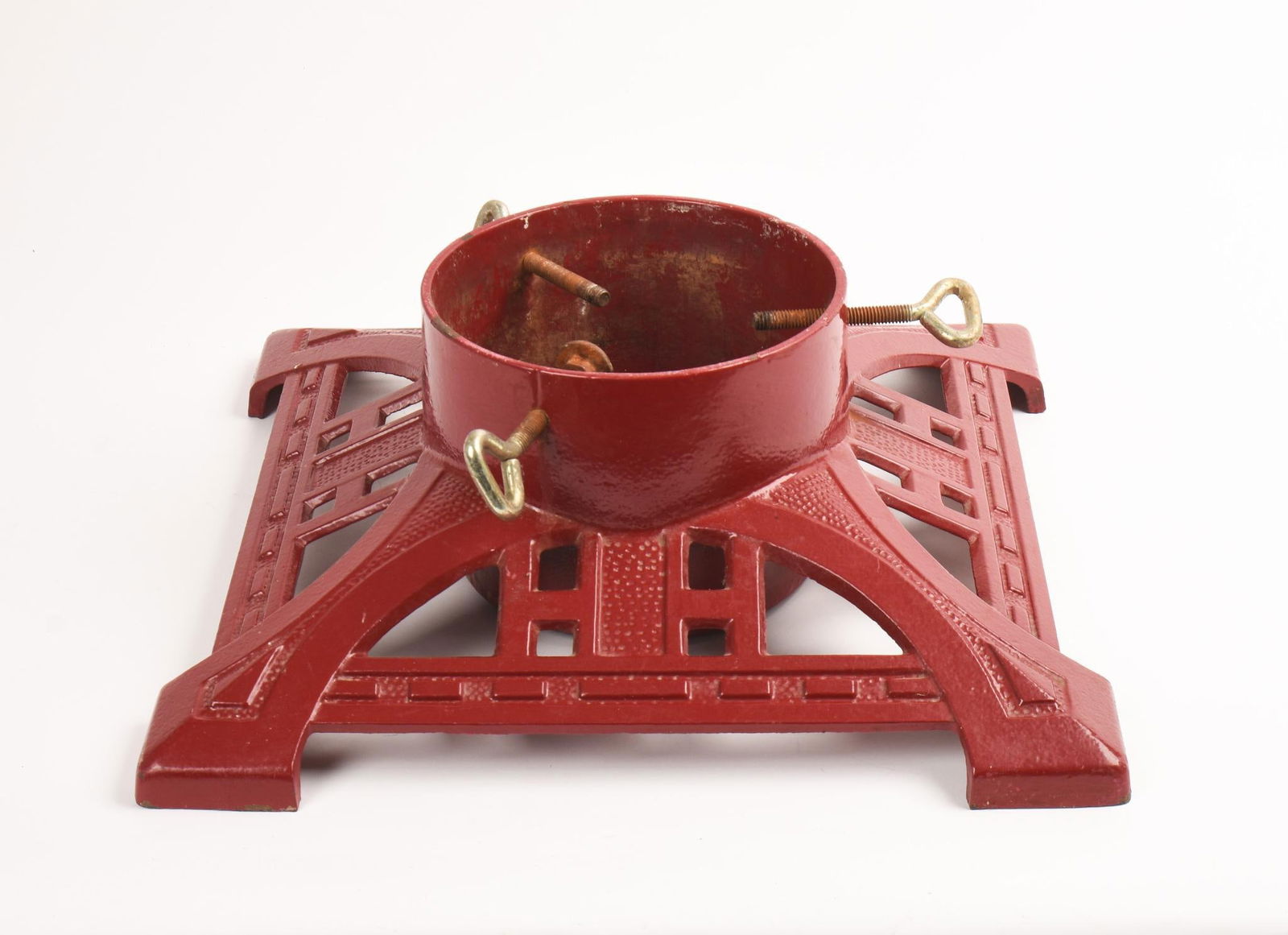Vintage Cast Iron Christmas Tree Stand (1 of 4)