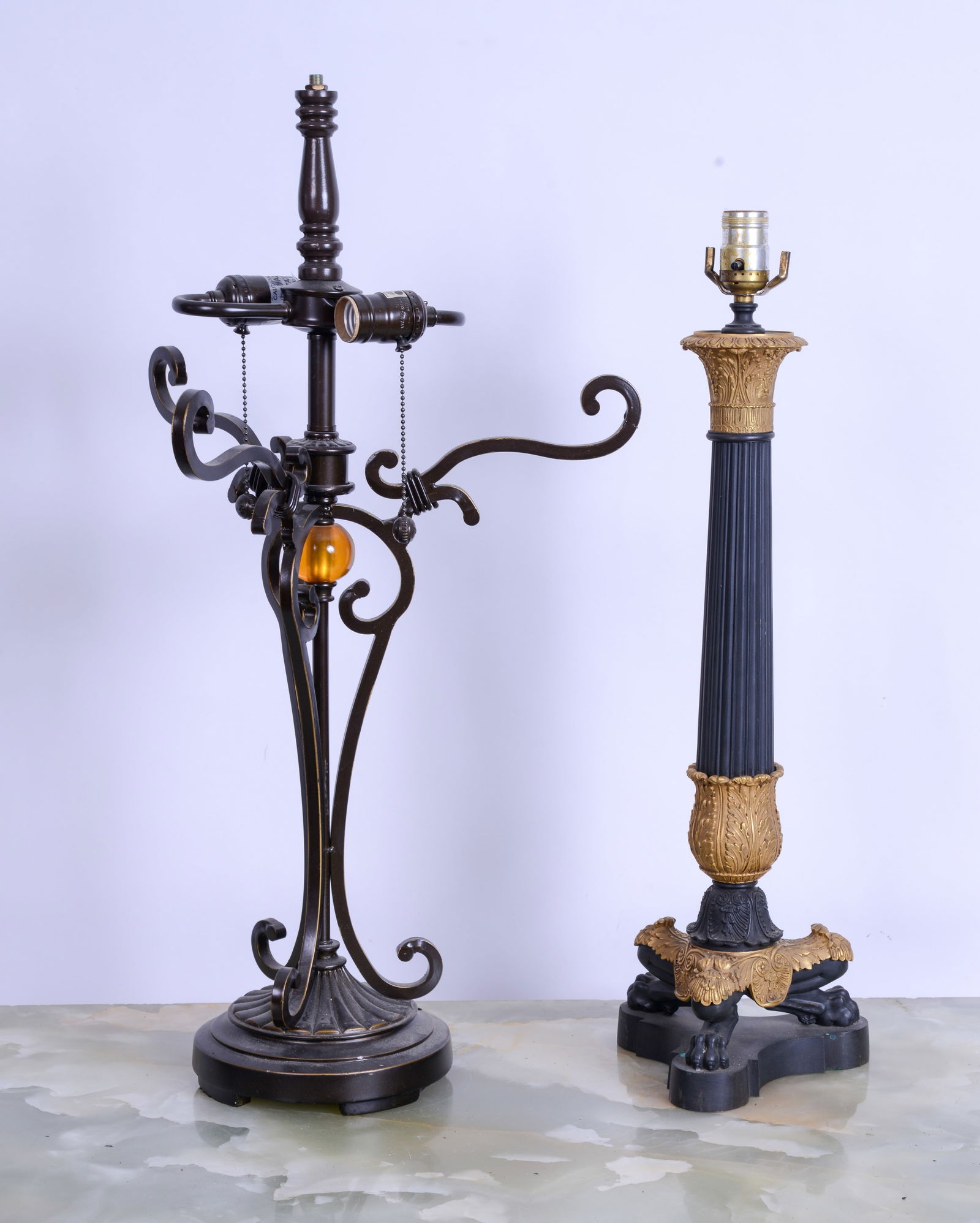 Two Contemporary Table Lamps. (1 of 4)