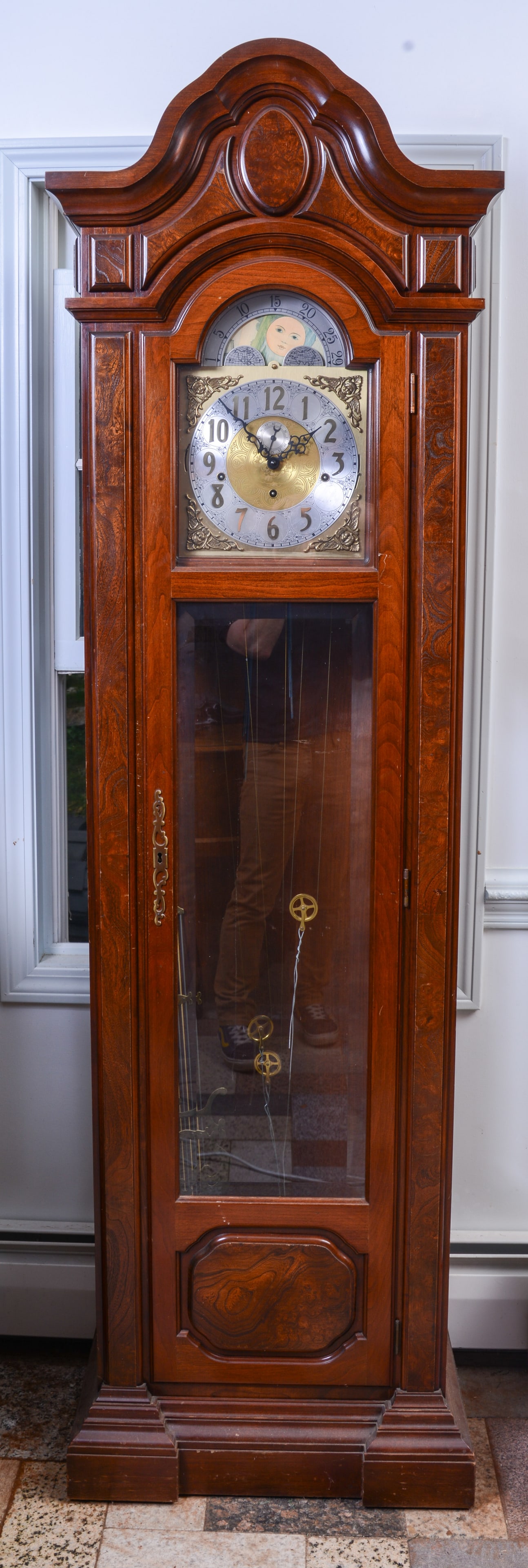 Contemporary Tall Case Clock. (1 of 2)