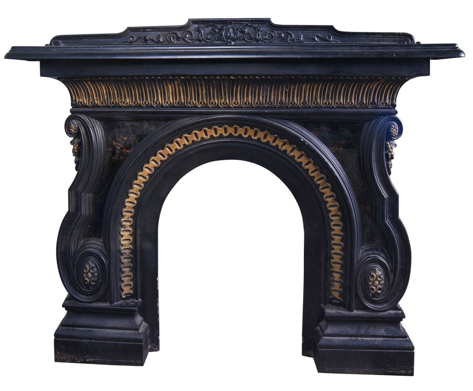 Cast Iron Fireplace Mantle (1 of 2)