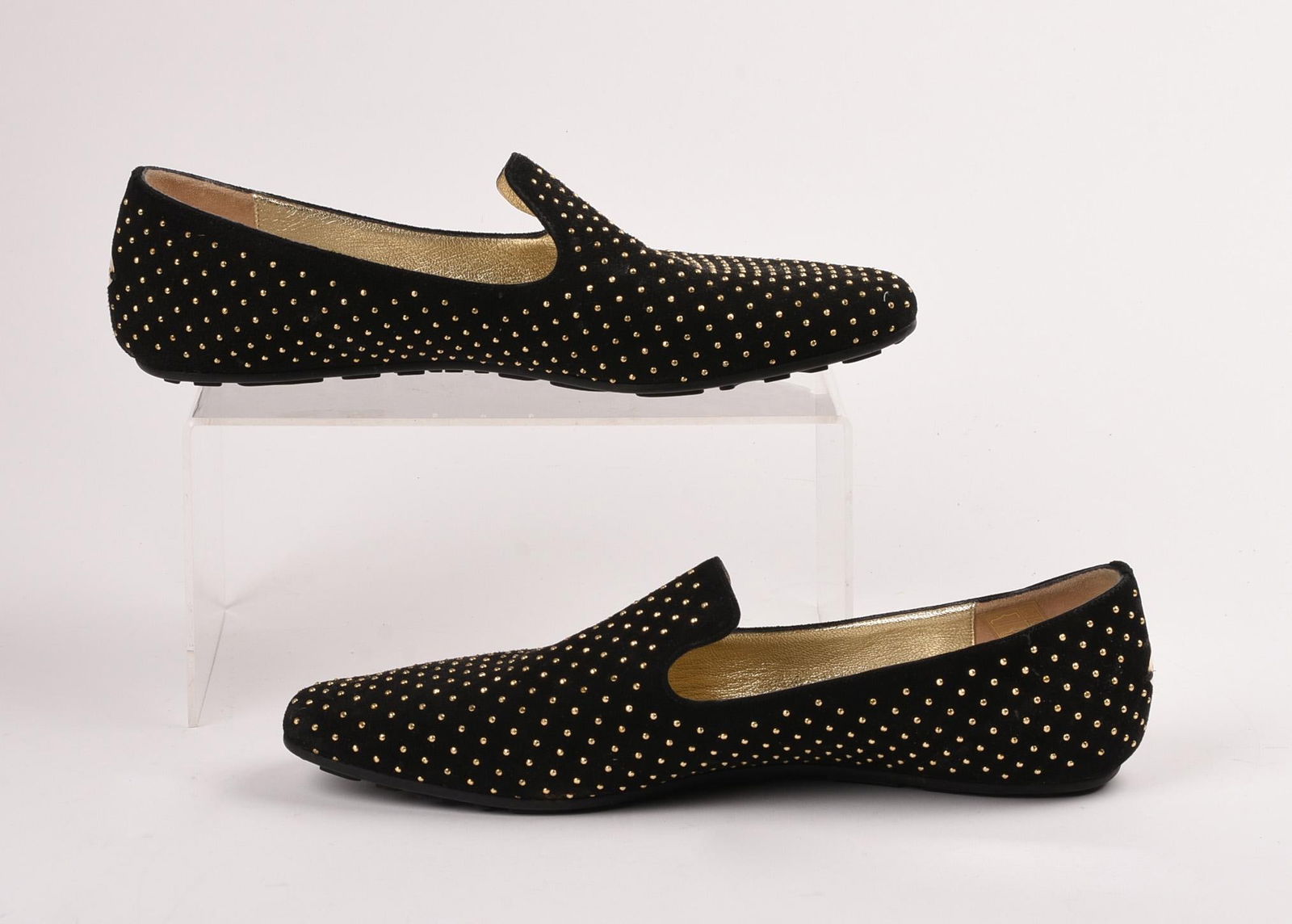 Pair of Jimmy Choo Flats, Size 38.5: Very good condition.