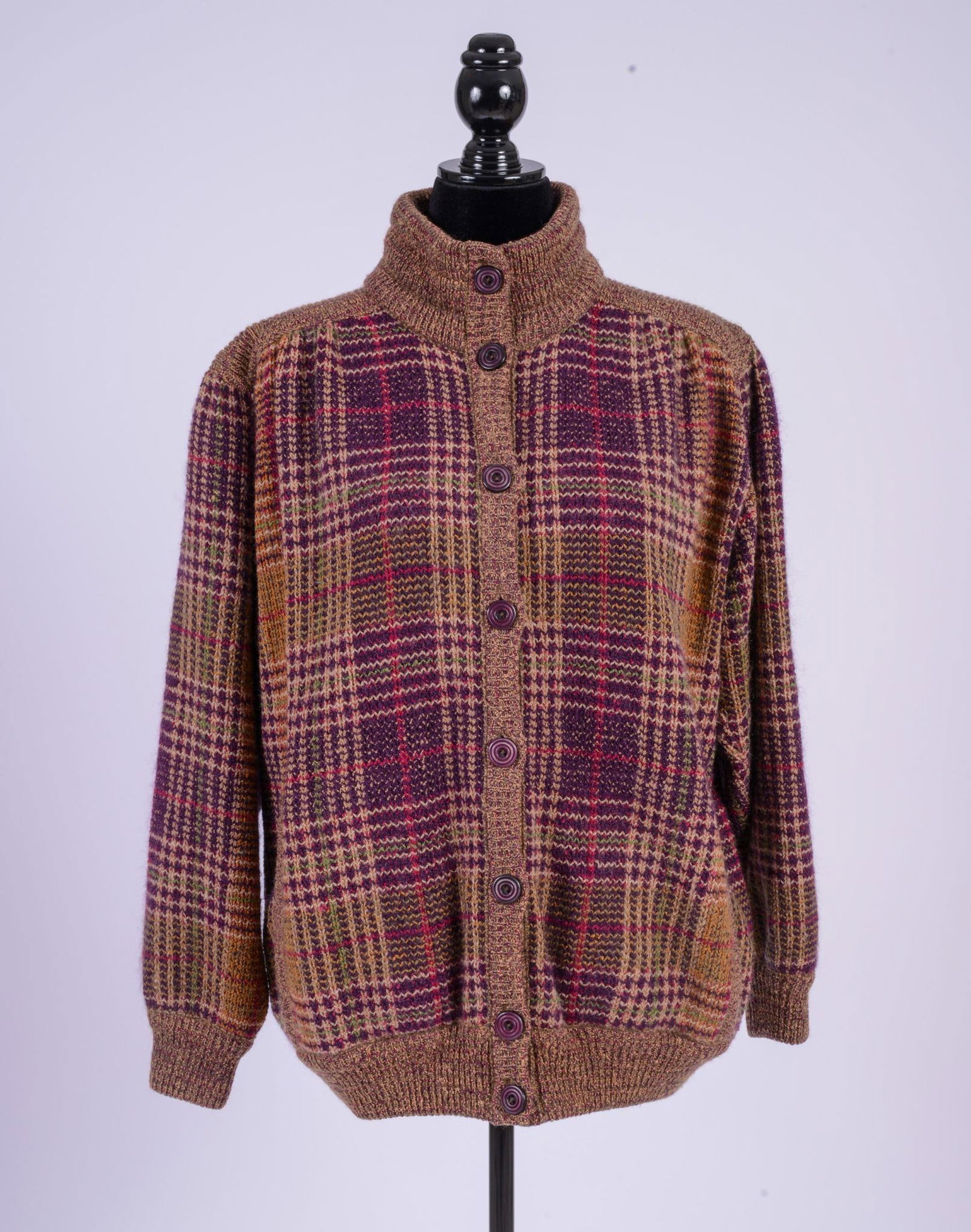 Missoni Plaid Sweater Jacket (1 of 4)