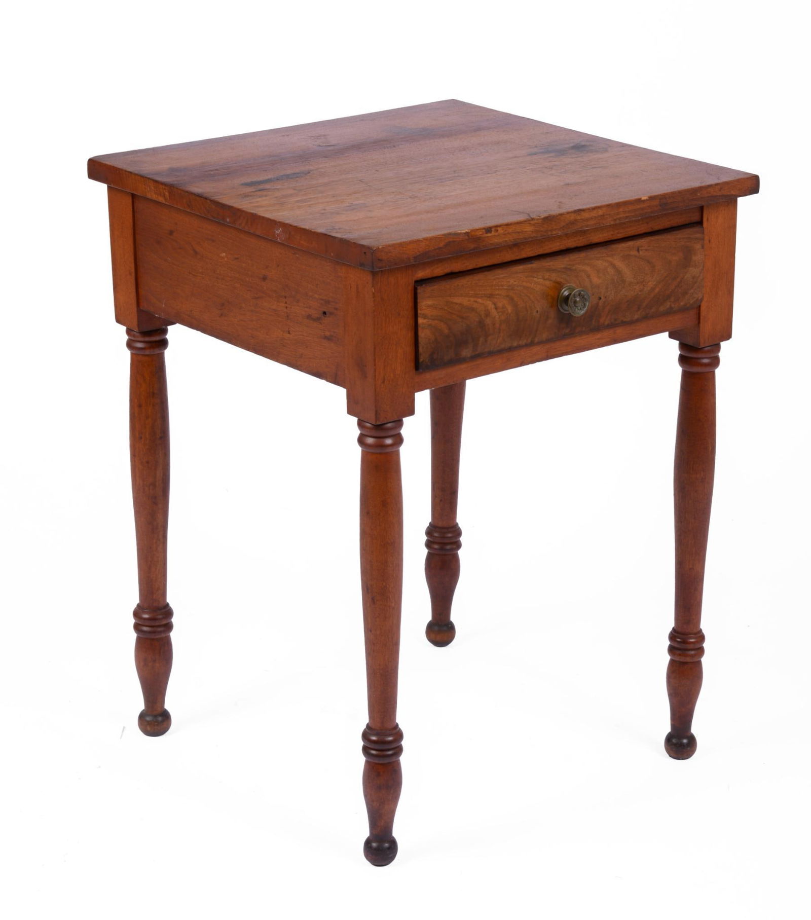 Pine One Drawer Side Table (1 of 4)