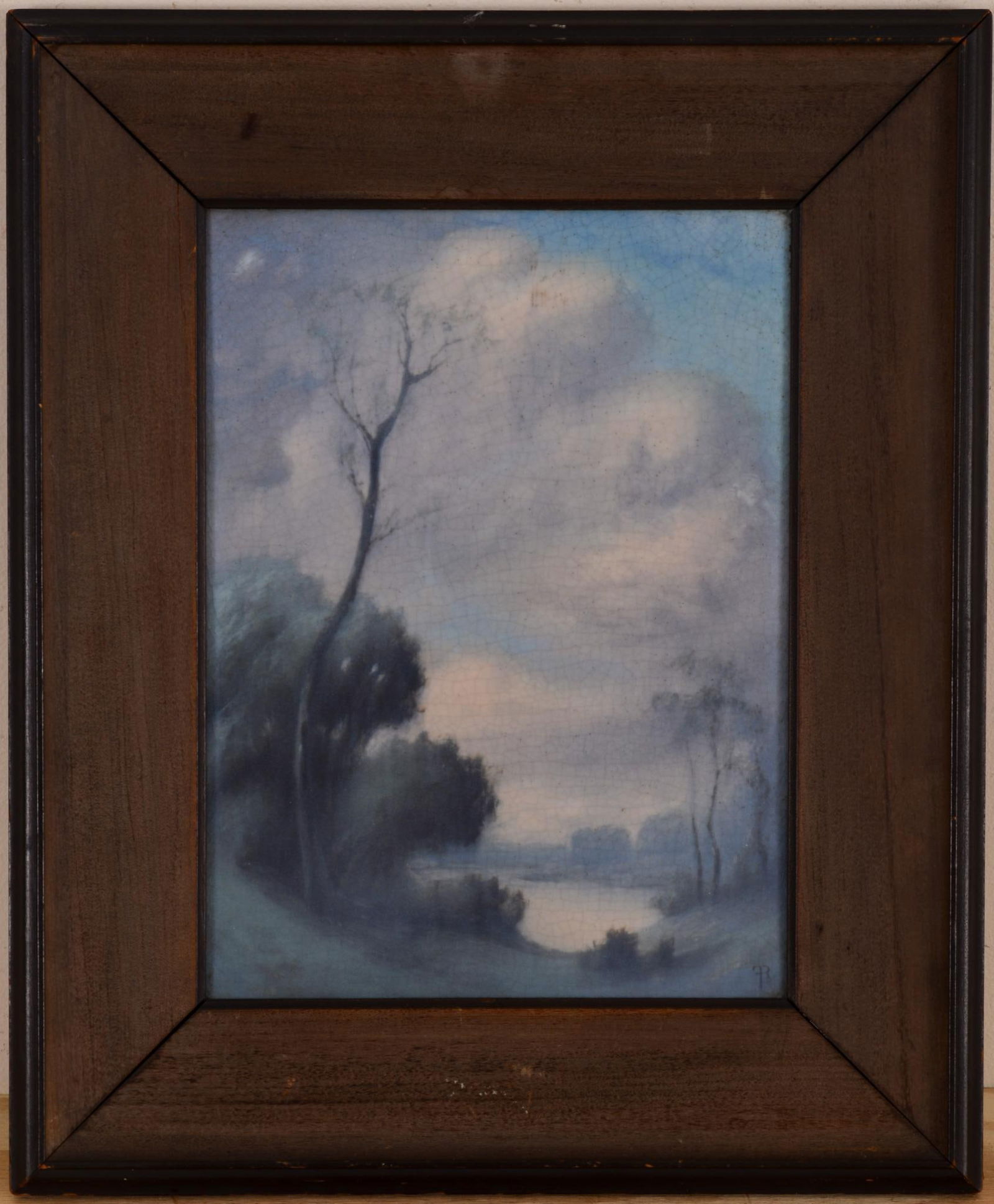 Rookwood Rolling Clouds Ceramic Plaque (1 of 3)