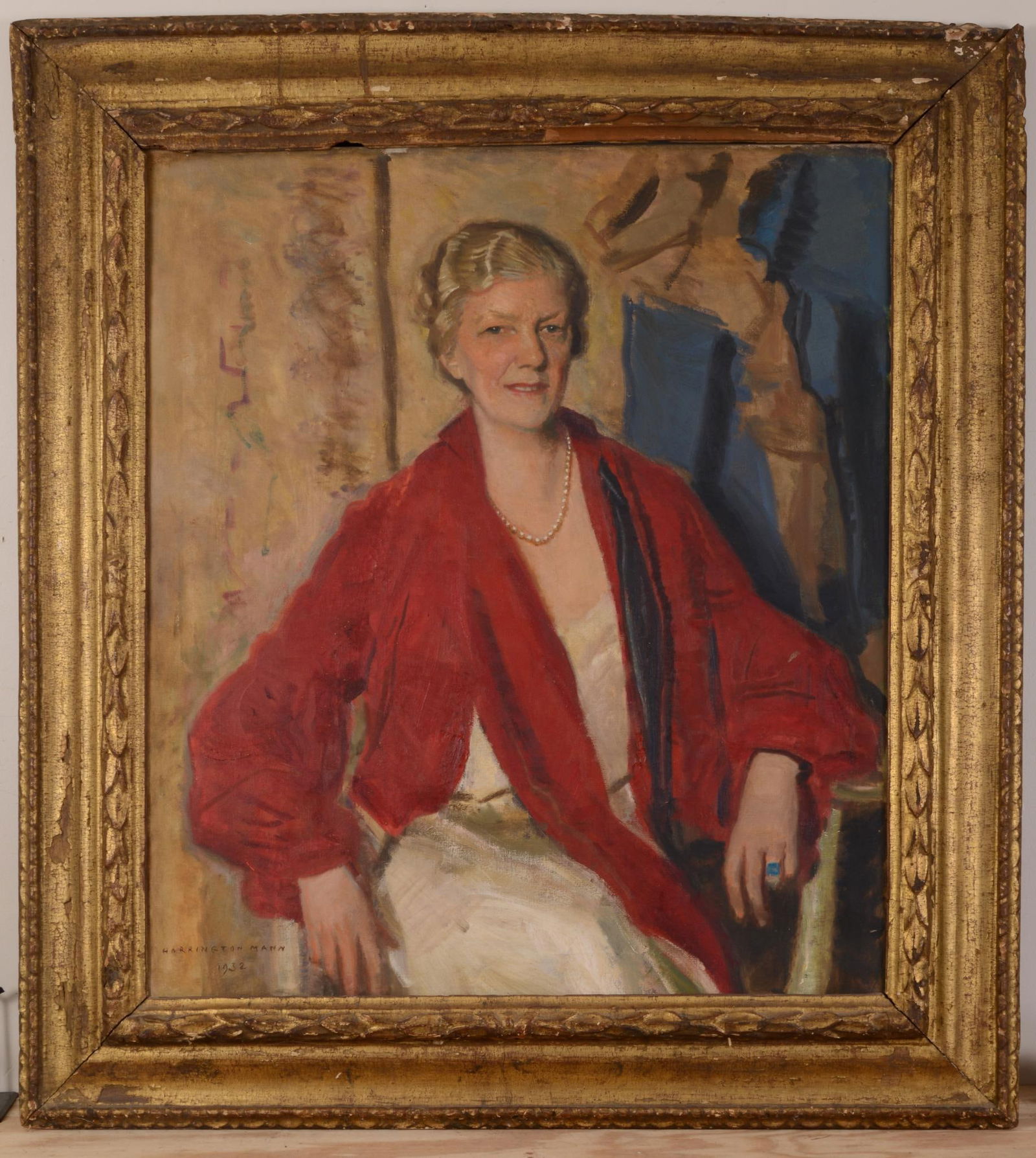 Harrington Mann (Glasgow 1864-1937) Portrait of a Woman (1 of 5)