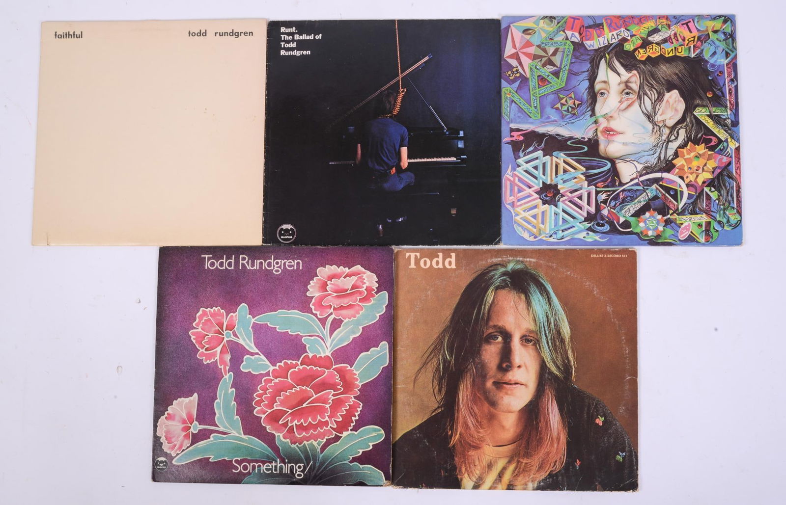 Five Todd Rundgren Vinyl Record Albums LP (1 of 3)