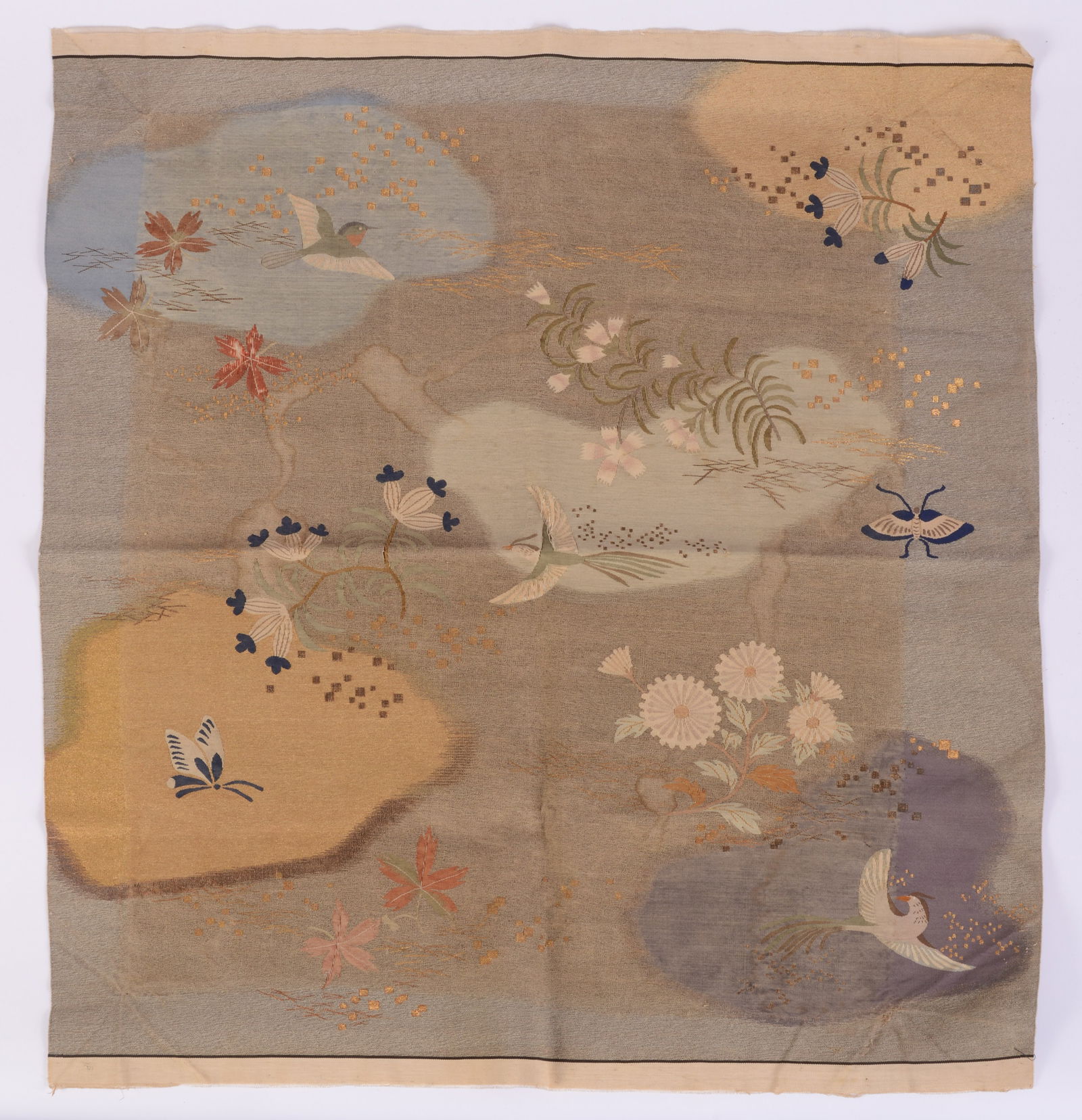 Japanese Kawashima Woven Tapestry (1 of 3)