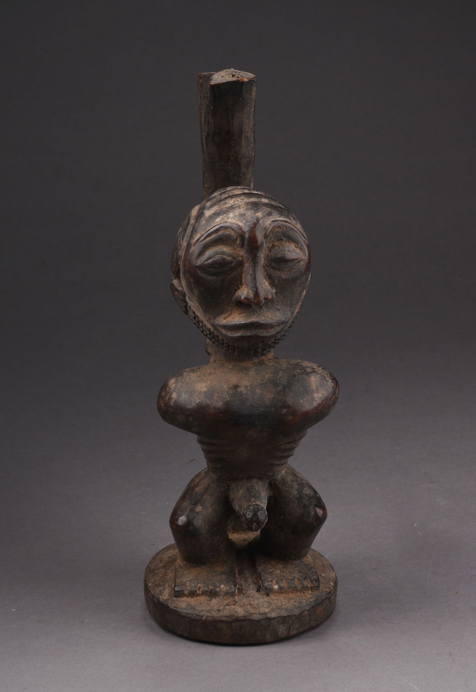 CONGOLESE CARVED WOODEN SCULPTURE (1 of 5)