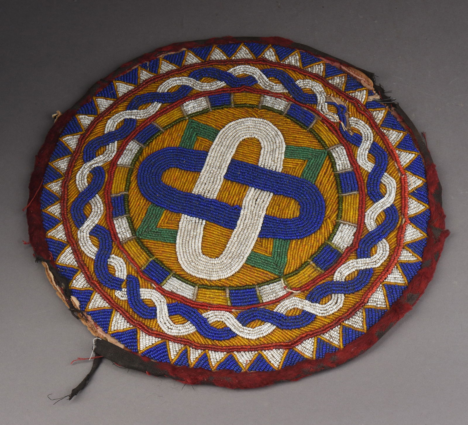YORUBA DIVINATION WOVEN MAT (1 of 2)