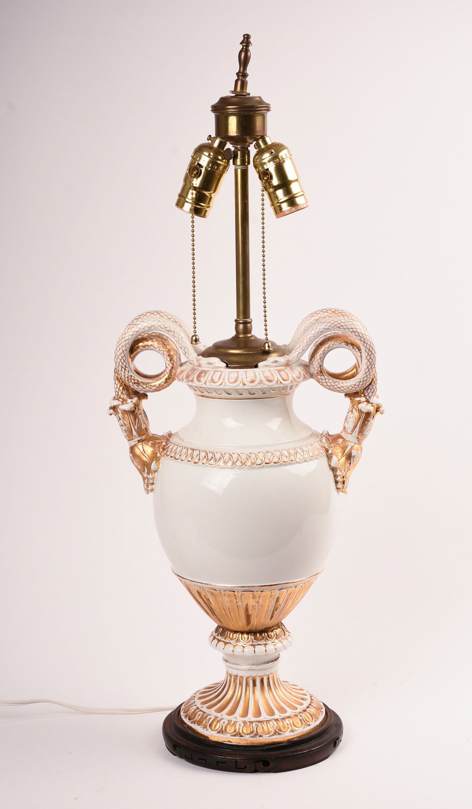 Meissen Porcelain Snake Handle Vase (1 of 4)