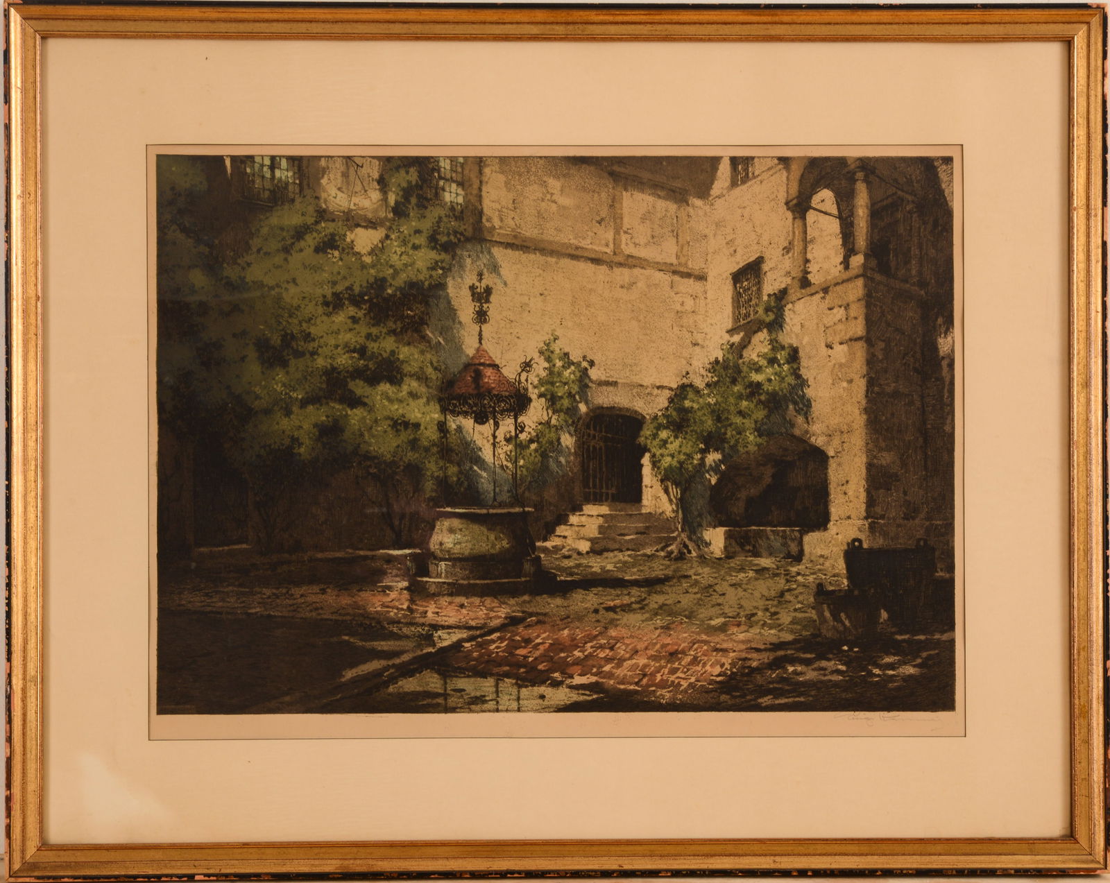 Luigi Kasimir Signed Etching (1 of 3)