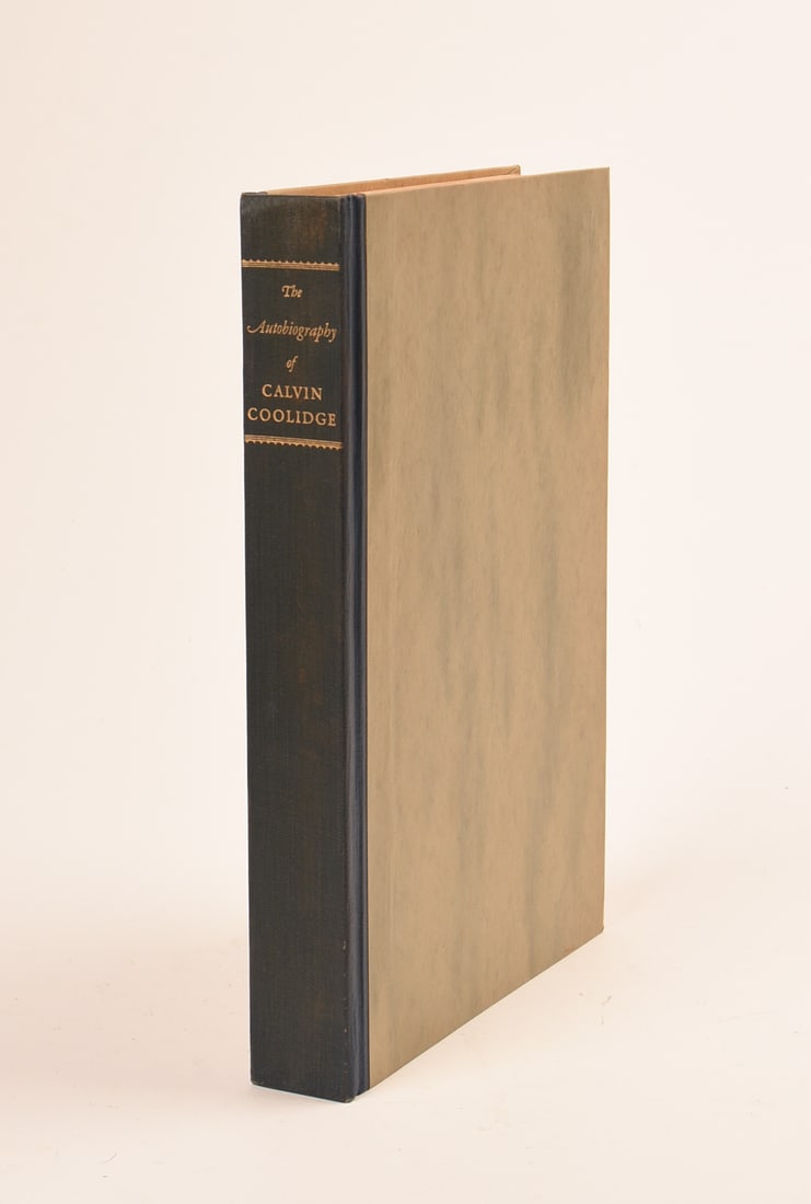 The Autobiography of Calvin Coolidge' 1929 (1 of 6)