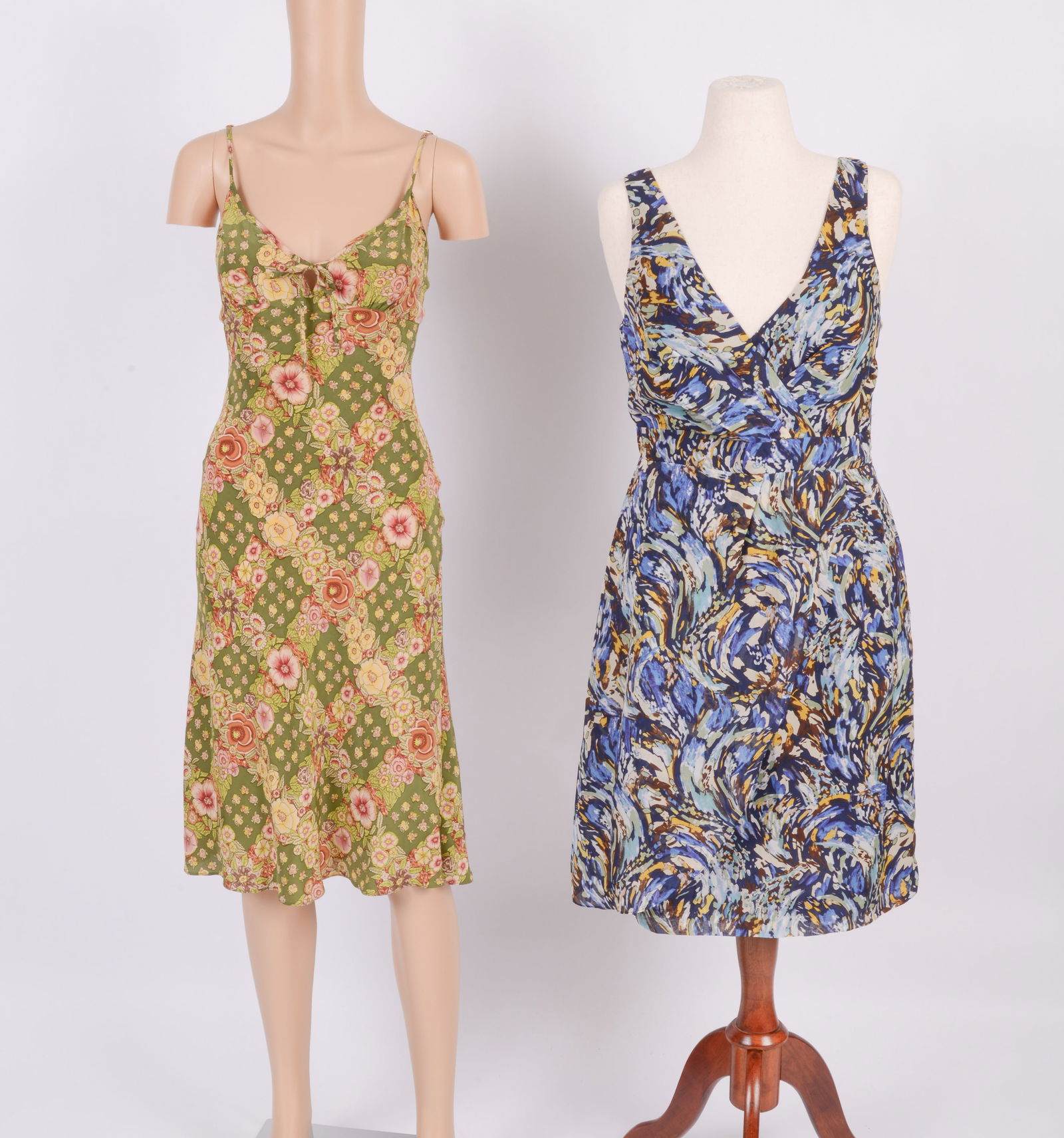 Pair of Sleeveless Designer Summer Dresses (1 of 5)