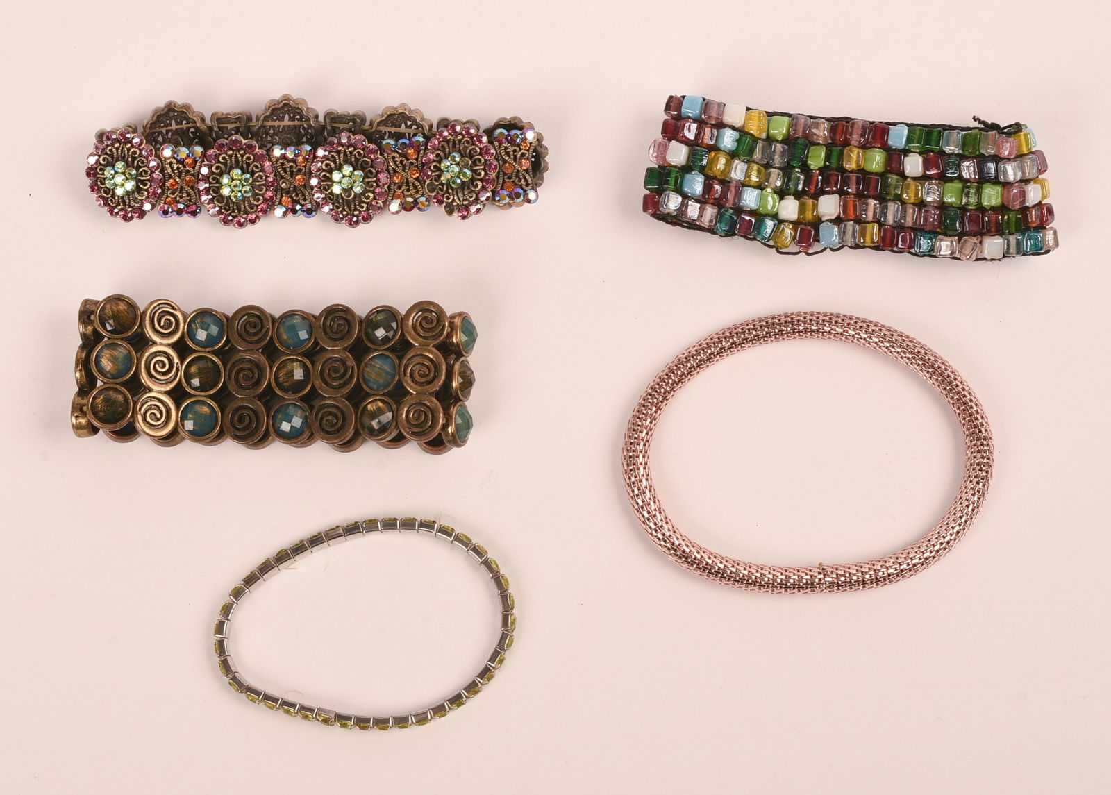 Five Stretch Bracelets (1 of 3)