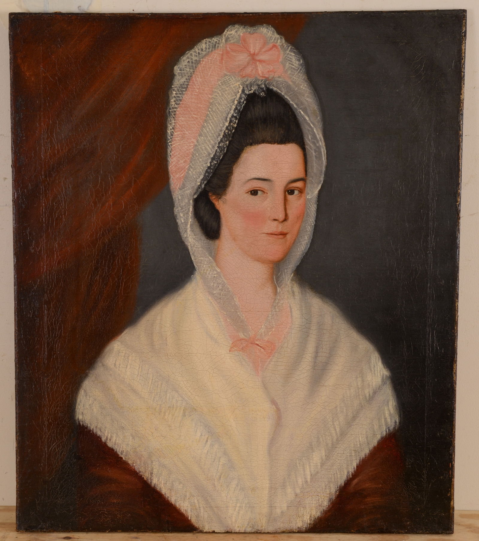 MRS. IZARD OF BOSTON, AFTER JOHN SINGLETON COPLEY. (1 of 3)