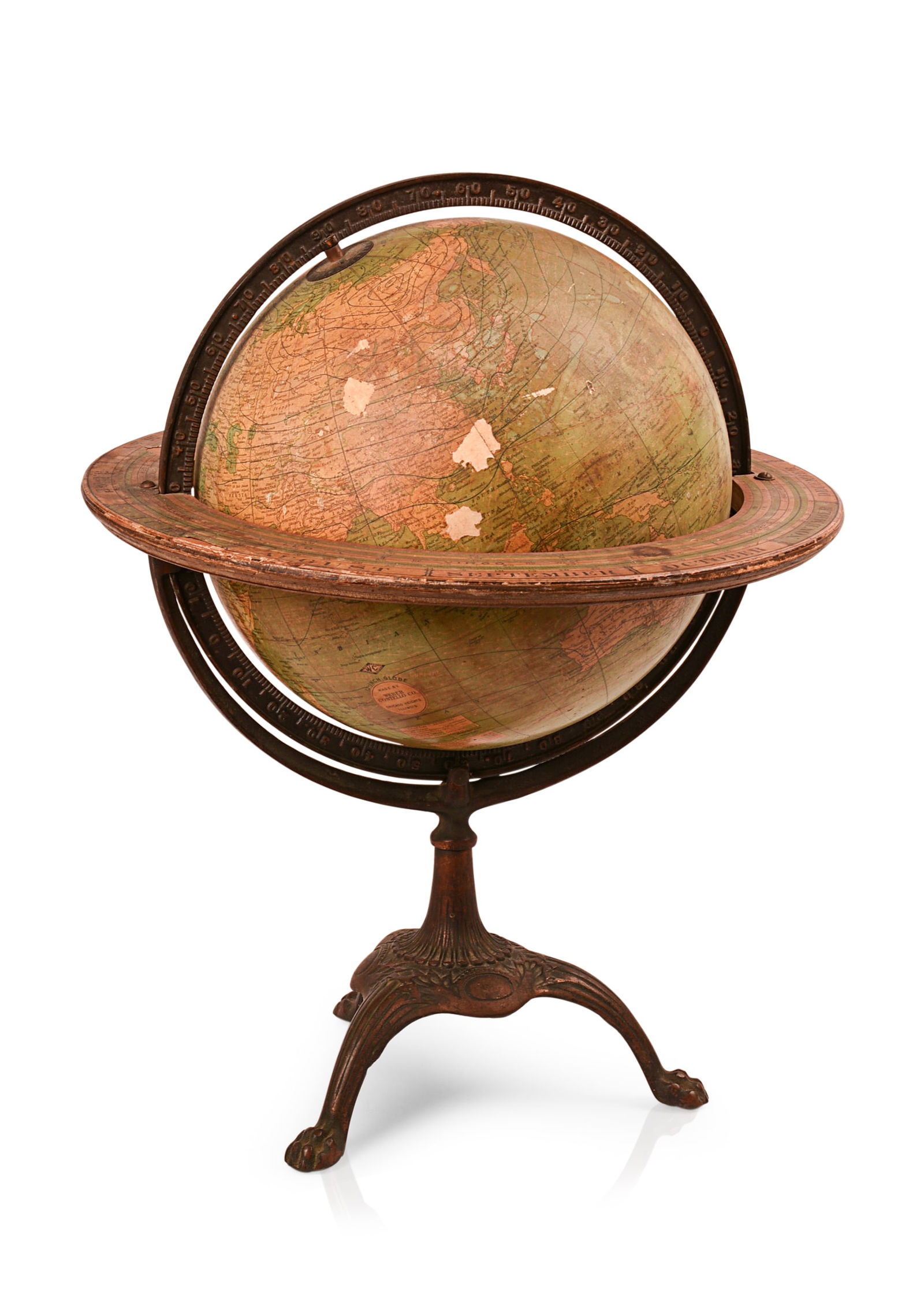 WEBER COSTELLO TWELVE INCH GLOBE. (1 of 4)