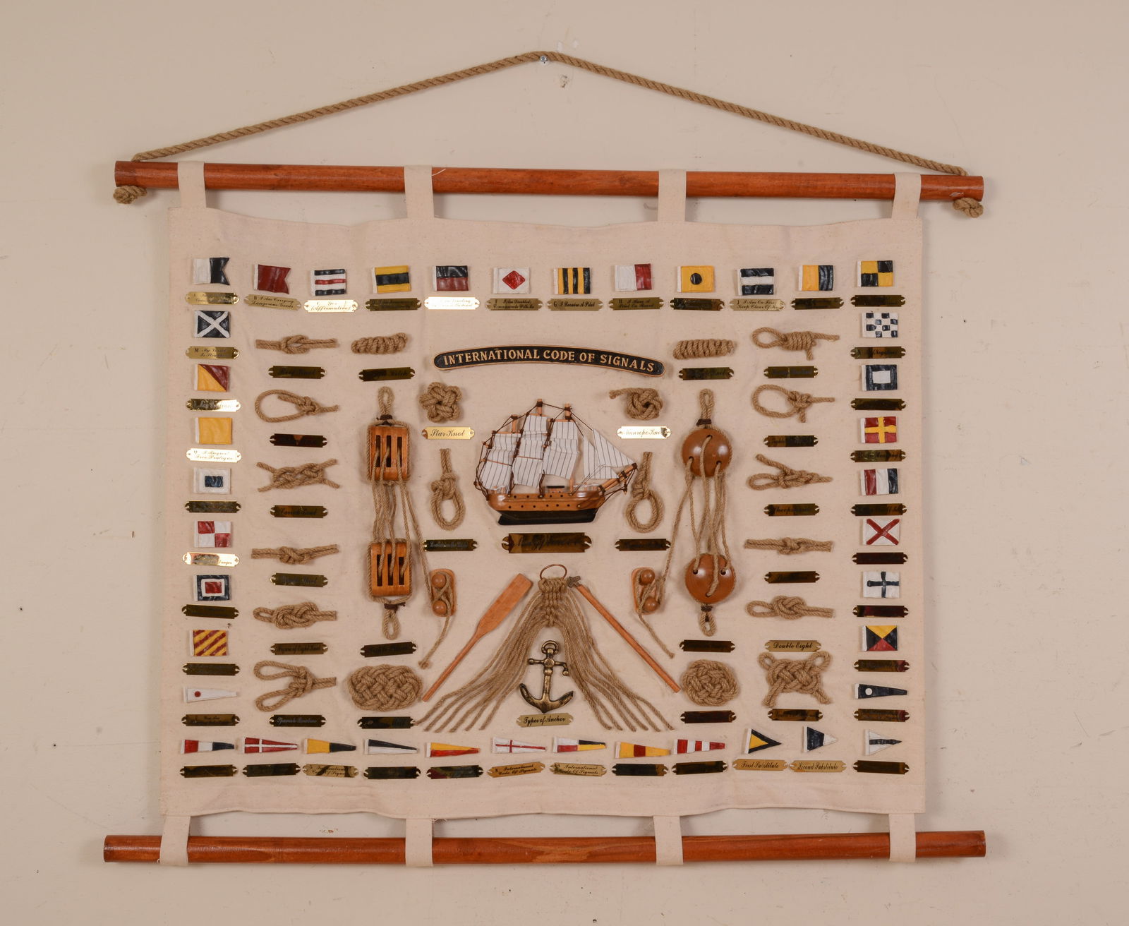 NAUTICAL THEMED WALL HANGING (1 of 2)