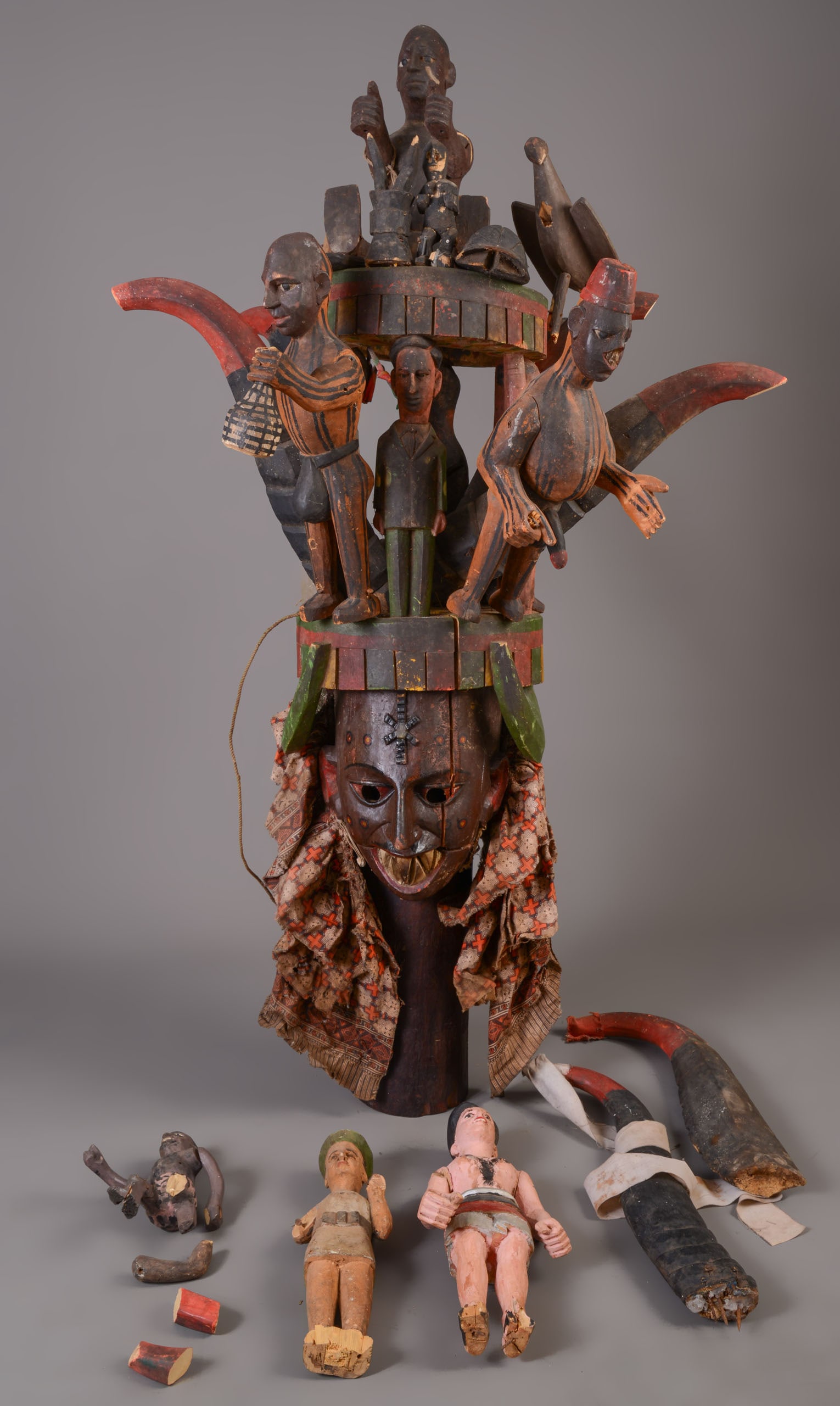 ORNATE HEADDRESS, IGBO, NIGERIA, 20TH CENTURY (1 of 10)