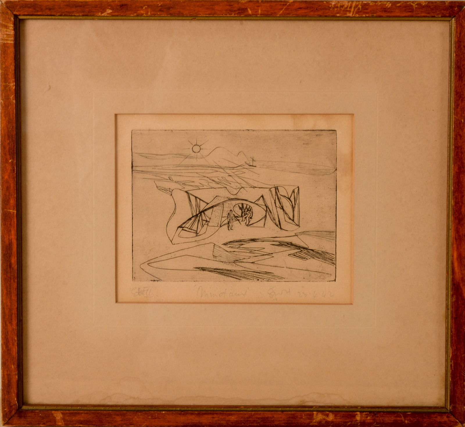 STANLEY WILLIAM HAYTER (1901 - 1988). MINOTAUR (1 of 3)