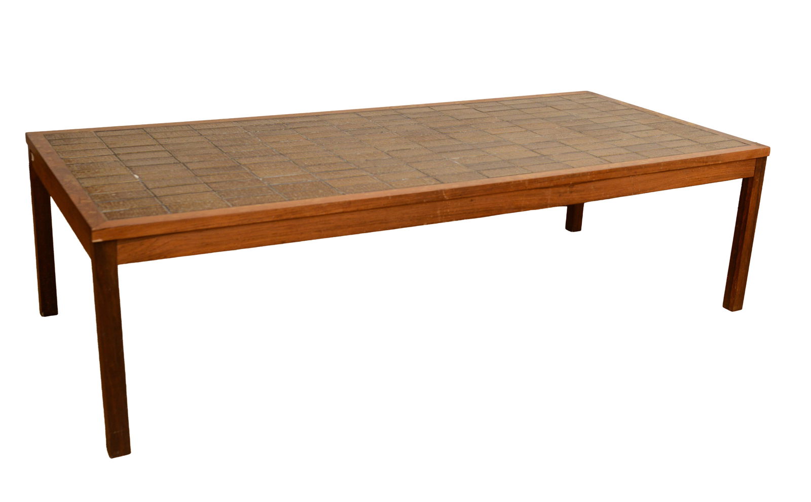 Mid Century Modern Tile Topped Coffee Table. (1 of 4)