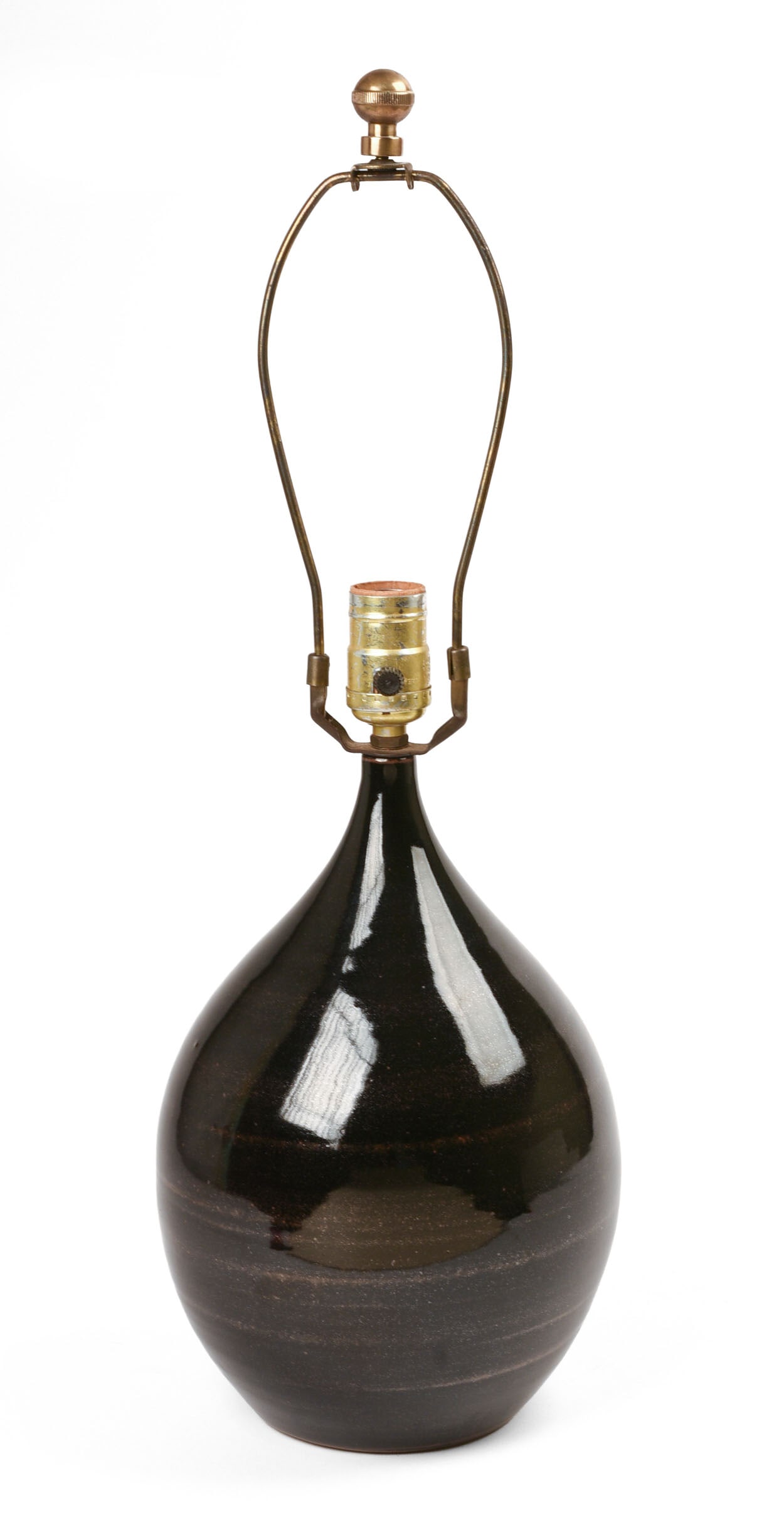 Vermont Lampworks Studio Pottery Table Lamp. (1 of 2)