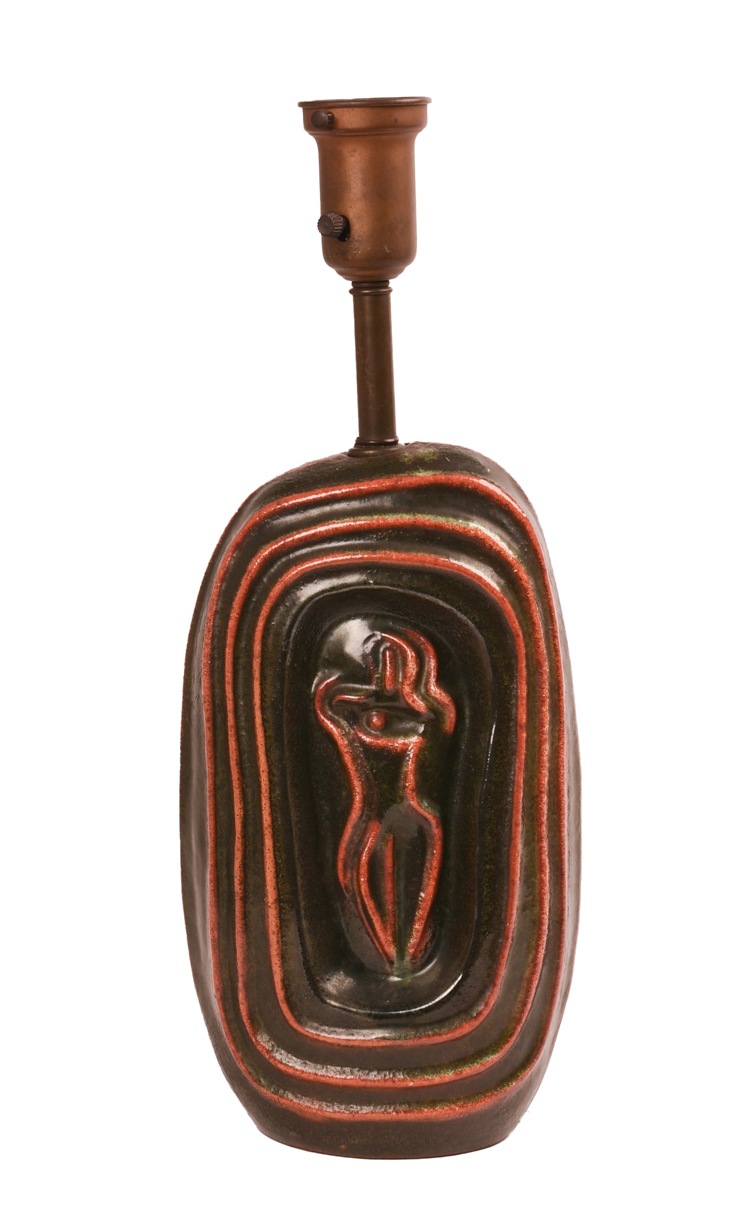 Mid Century Modern Ceramic Table Lamp. (1 of 5)