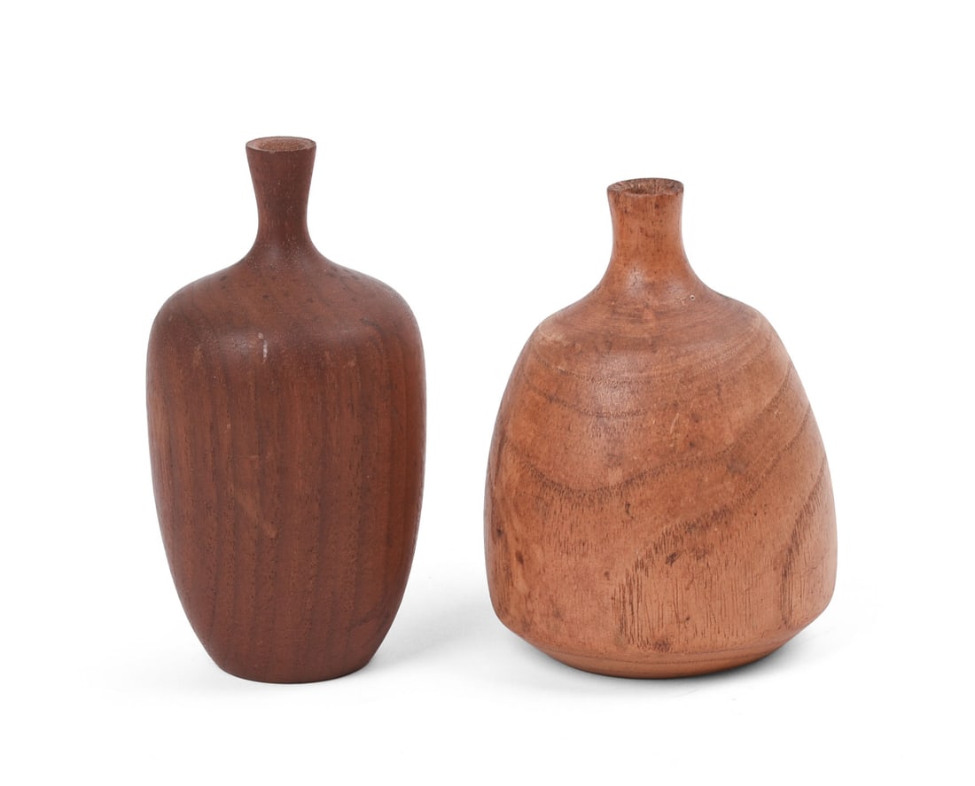 Two Rude Osolnick Miniature Vases. (1 of 3)