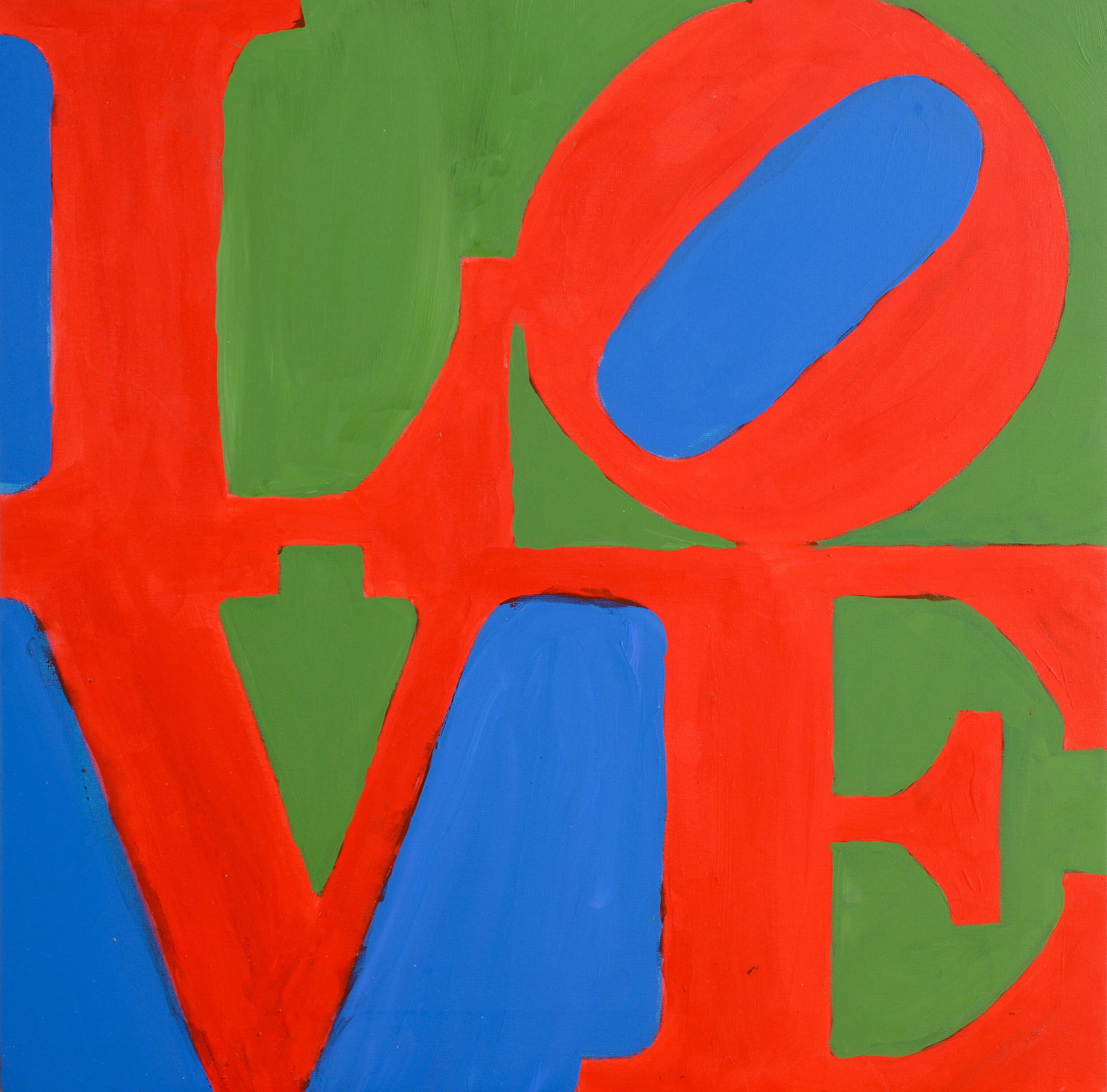 Laura Davis (NC Contemporary). After Robert Indiana, Love. (1 of 4)