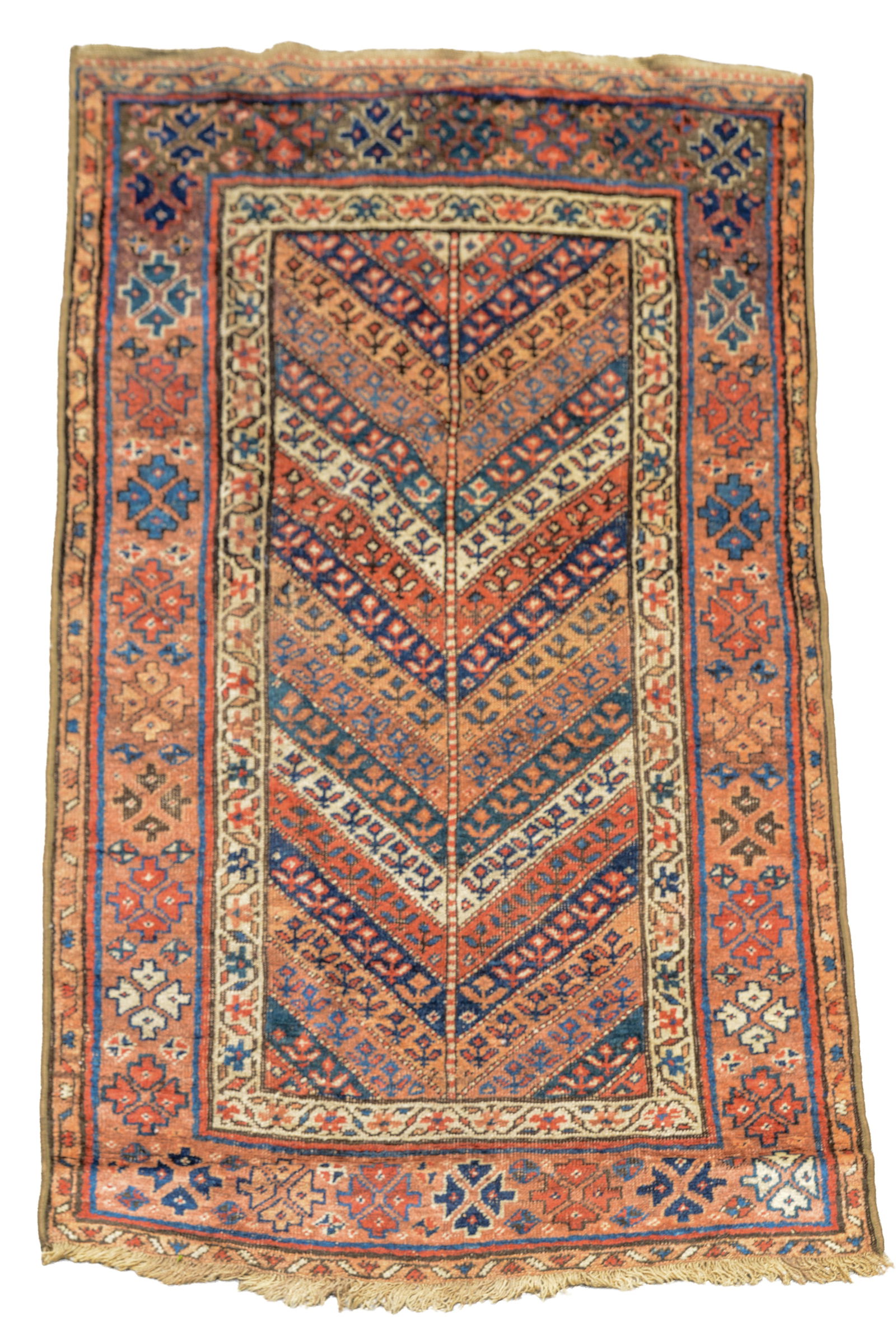 Antique Handwoven Oriental Carpet. (1 of 3)