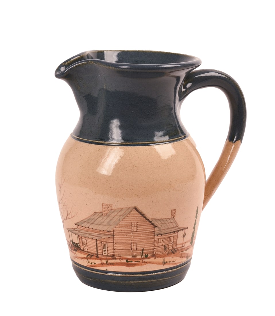 Winton & Rosa Eugene Pottery Pitcher. (1 of 6)